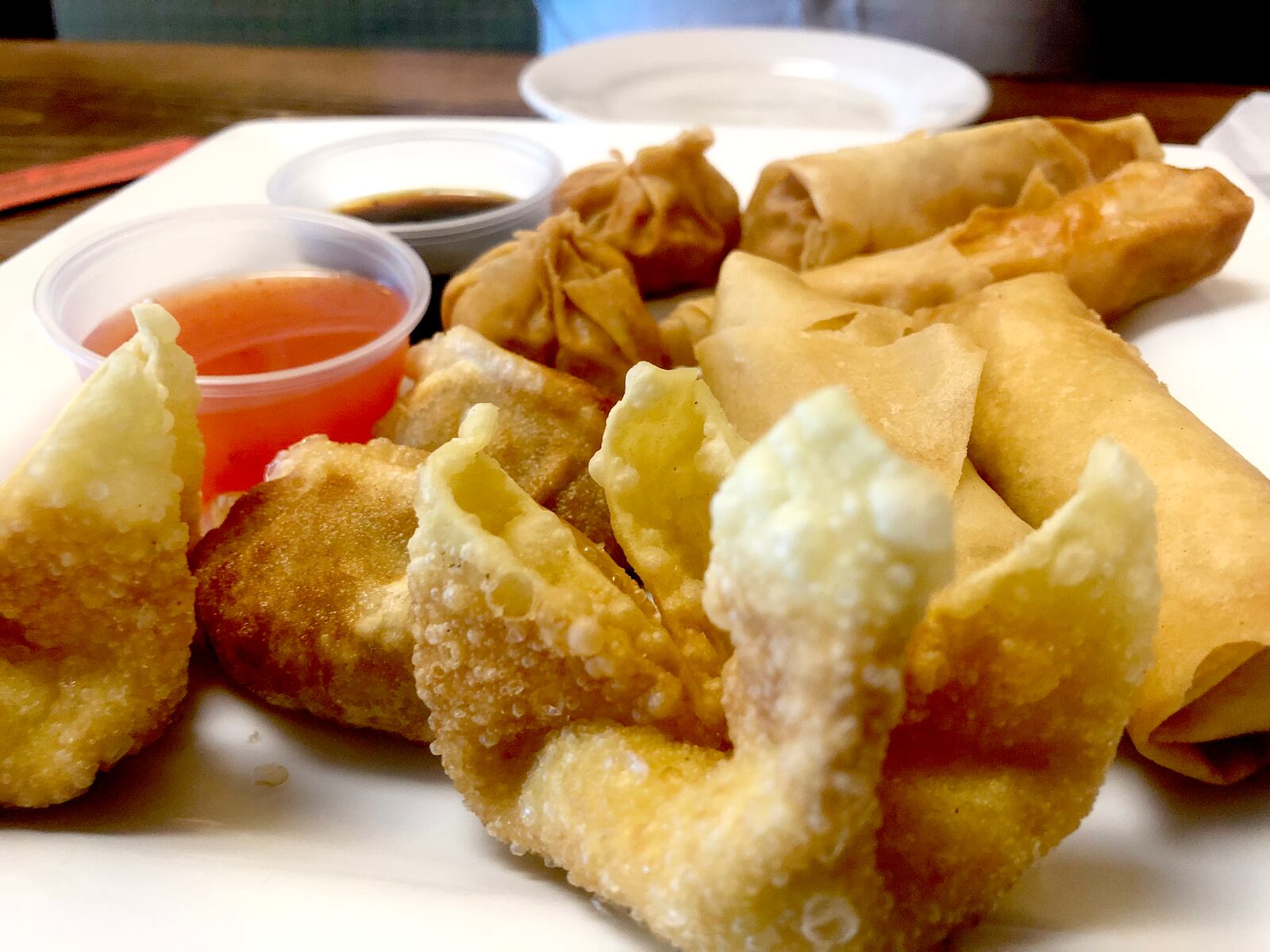 Time4Noodle opened in Dayton in 2017. Pictured: appetizer combo.