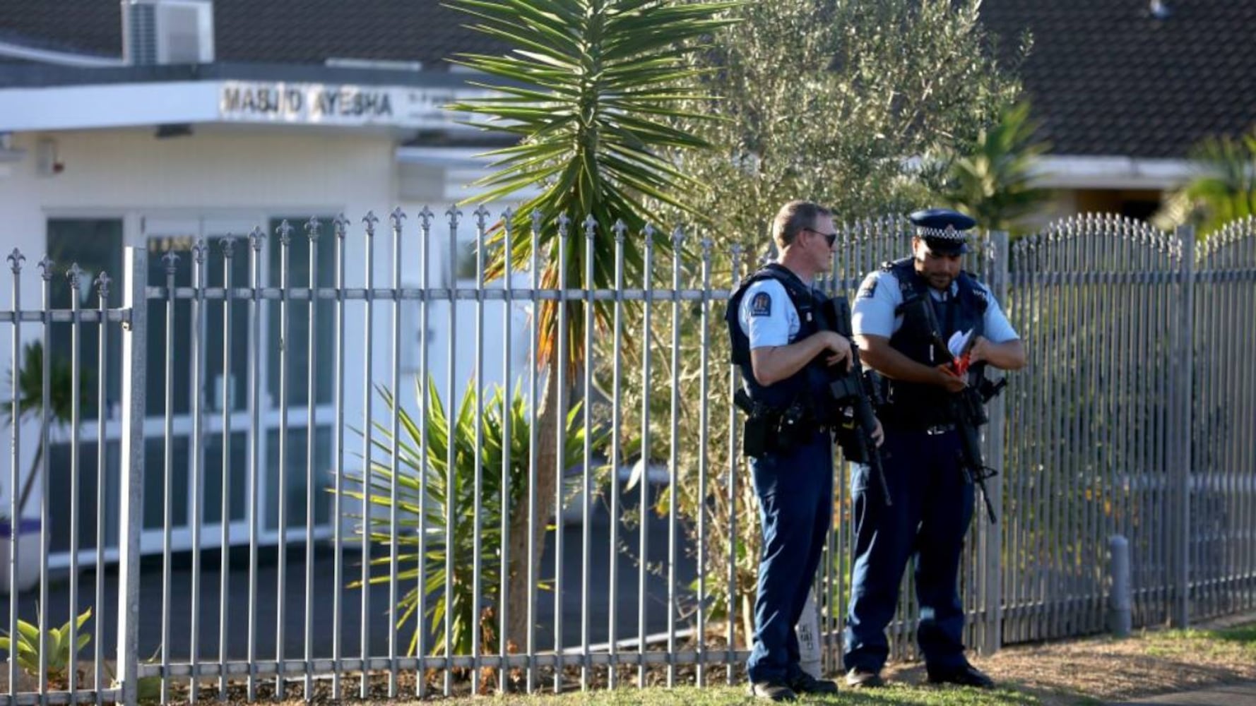 Photos: Mass casualties reported in New Zealand mosque shooting