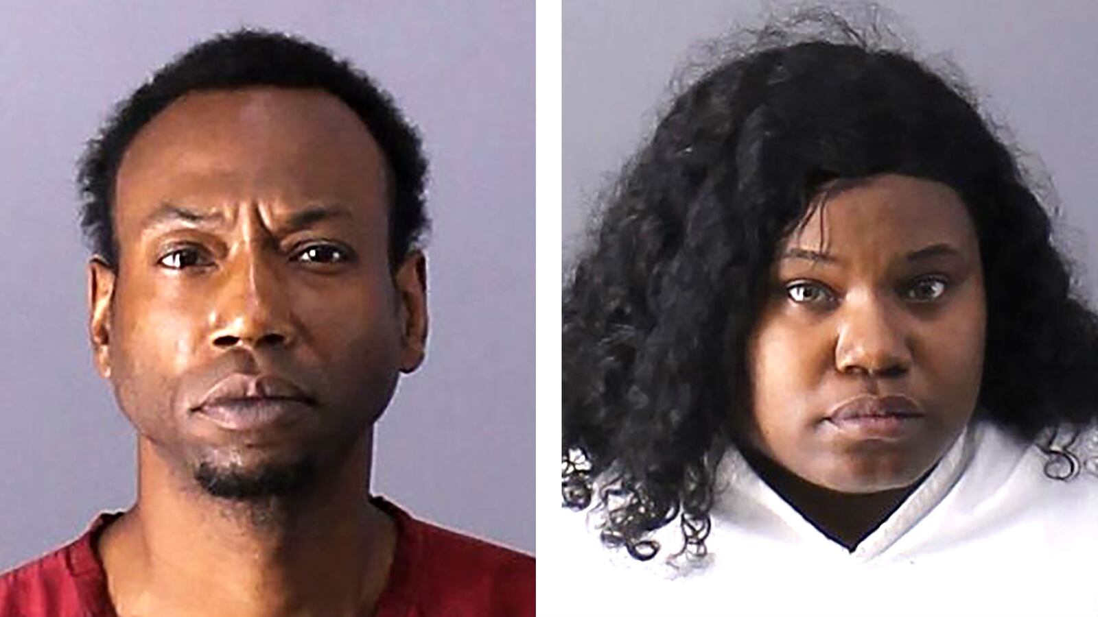 Patrick Stallworth, 39, and his girlfriend, 29-year-old Derick Brown, are charged with capital murder in the Oct. 12, 2019, abduction and killing of 3-year-old Kamille “Cupcake” McKinney in Birmingham, Ala.