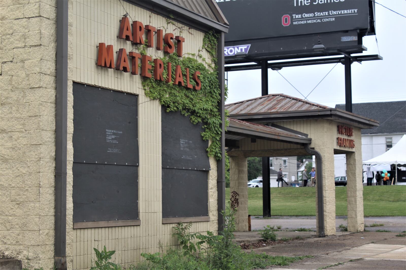 The future site of the Gem City Market, on the 300 and 400 block of Salem Ave. CORNELIUS FROLIK / STAFF