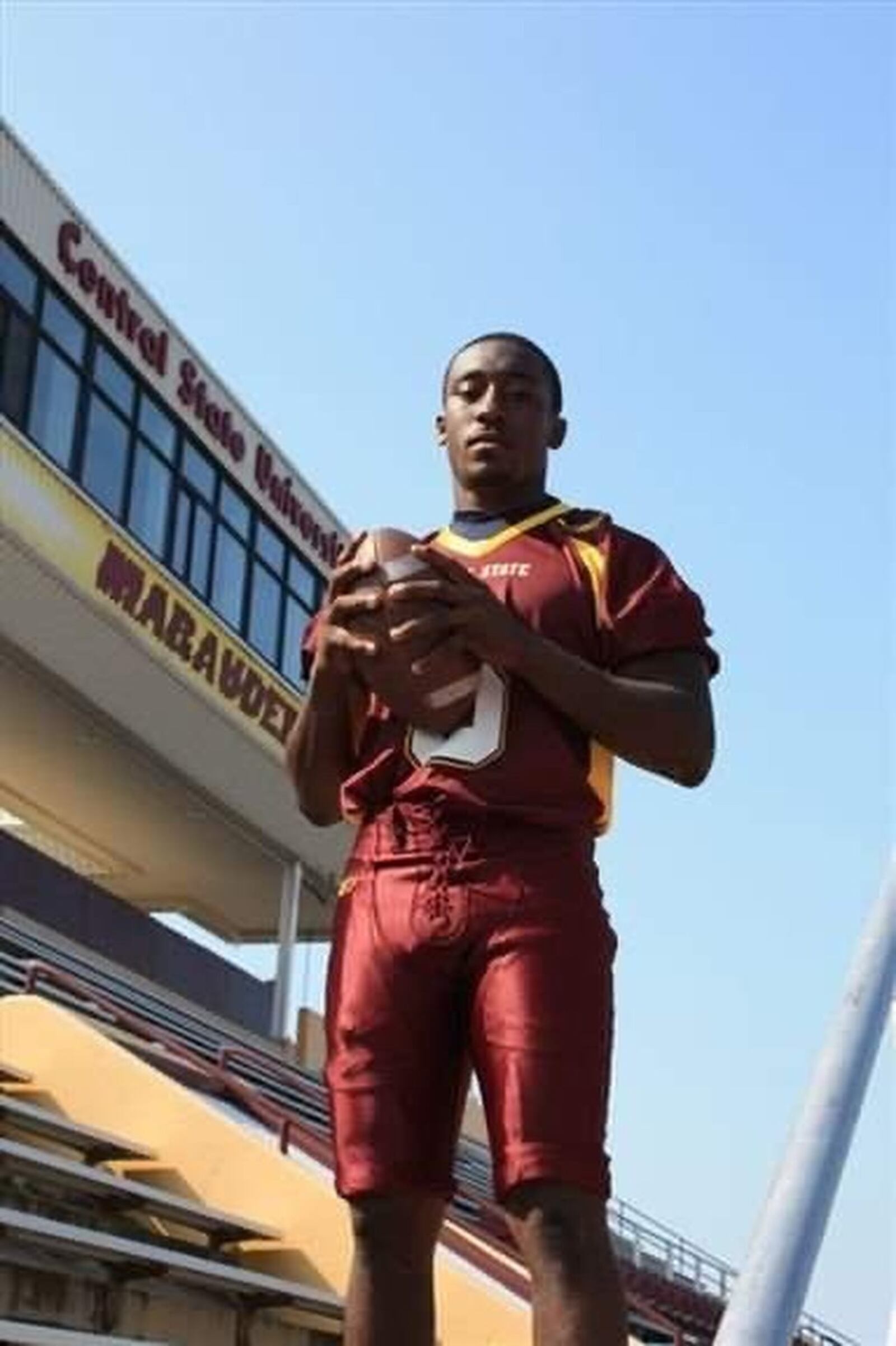 Jeff Franklin led the nation in interceptions for Central State in 2009. CONTRIBUTED