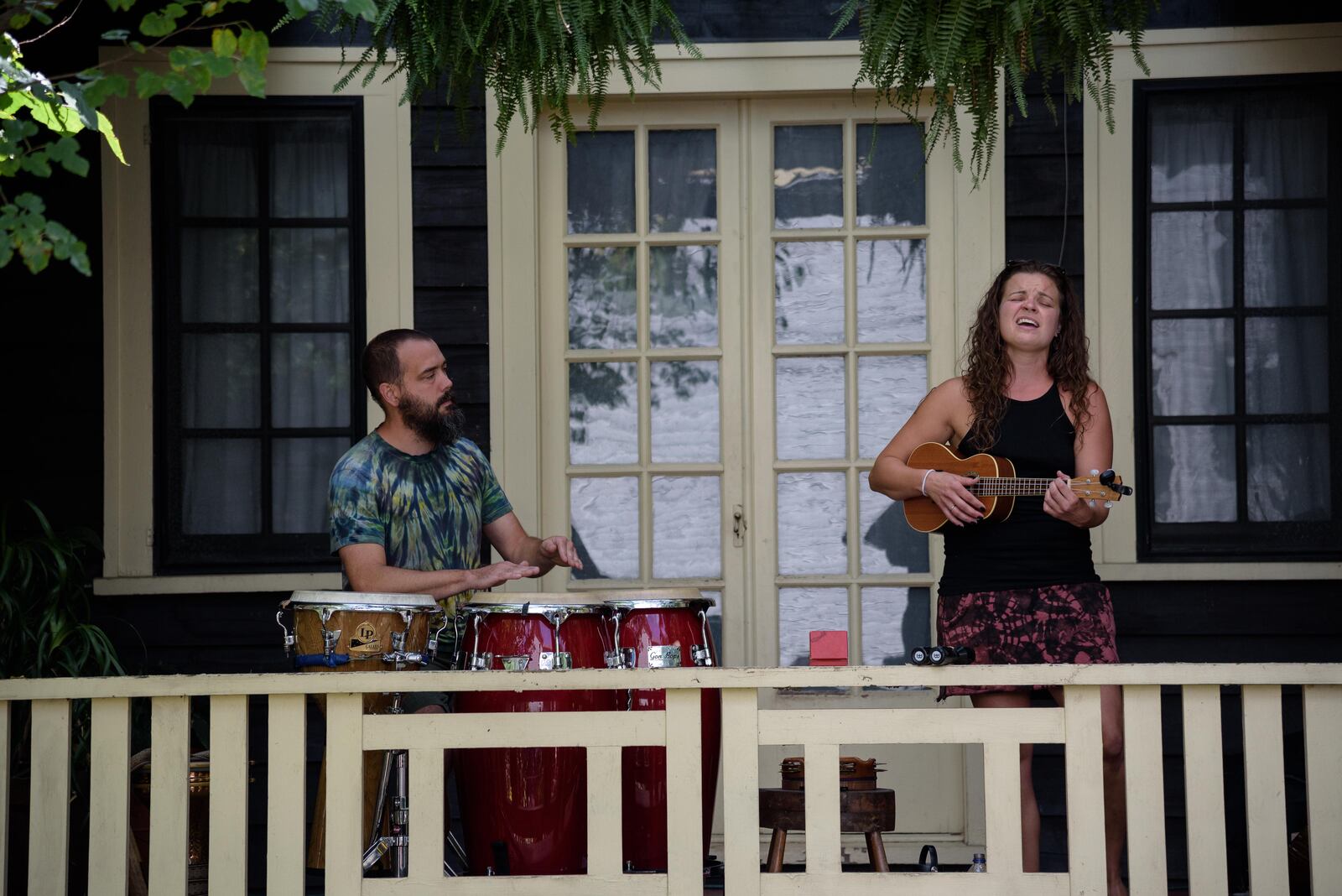 Dayton Porchfest celebrates Dayton’s rich and diverse music scene, with more than 50 local musicians and bands covering funk, blues, indie rock, jazz, classical, country,  and bluegrass. The free event, presented by The Collaboratory, takes place in the family-friend environment of St. Anne's Hill historic neighborhood. TOM GILLIAM / CONTRIBUTING PHOTOGRAPHER