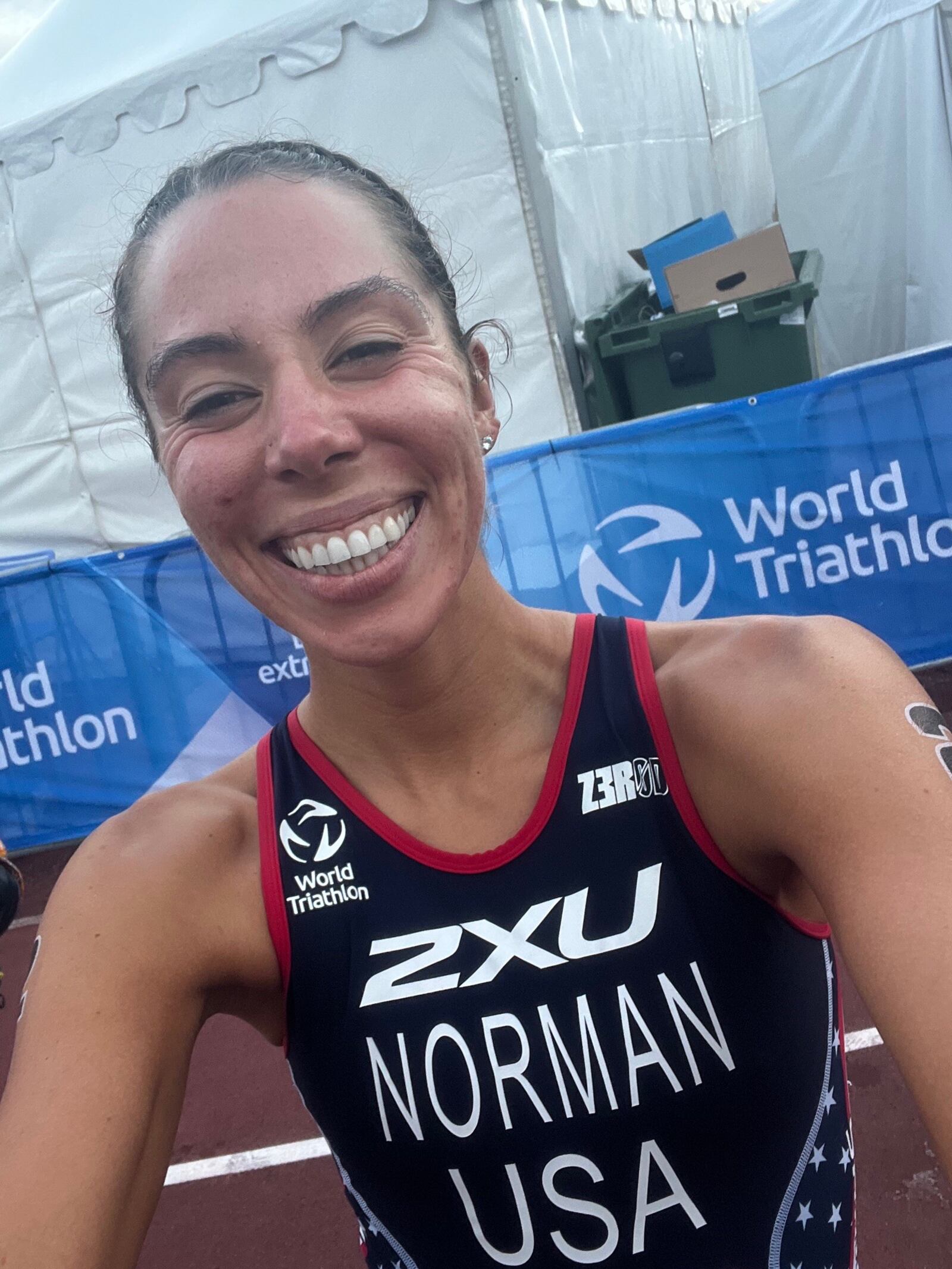 Jamestown native Grace Norman won the 2023 World Triathlon Para Championship in the women's PTS5 division on Saturday in Pontevedra, Spain. The win qualified Norman for the 2024 Paralympics in Paris. CONTRIBUTED