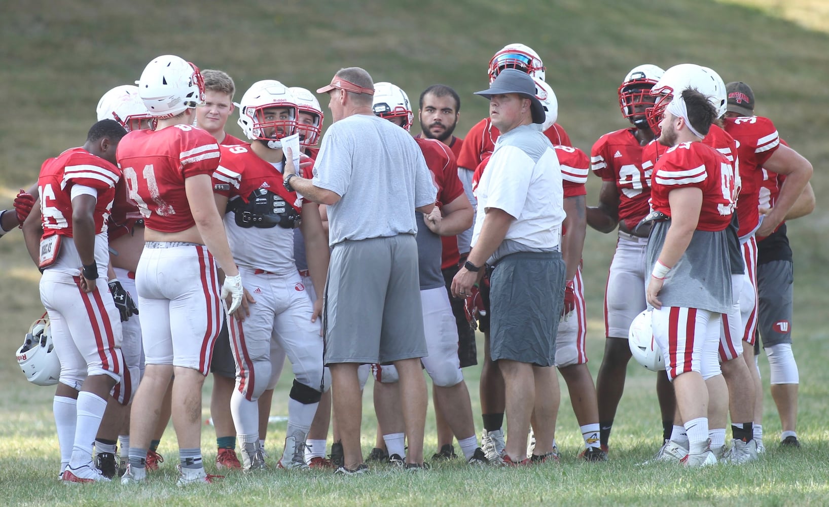 Photos: Wittenberg football preseason practice