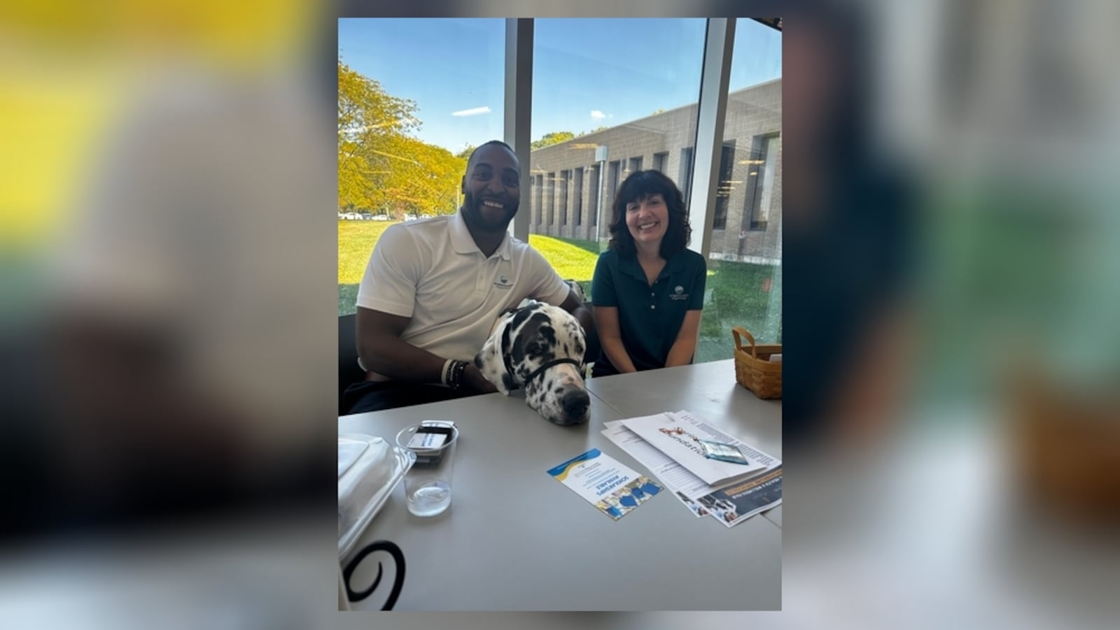 Raphael Allen and Teresa Brumfield, staff members at the Springfield Foundation, hosted a series presentations and workshops to help students navigate the process of submitting their scholarship application.