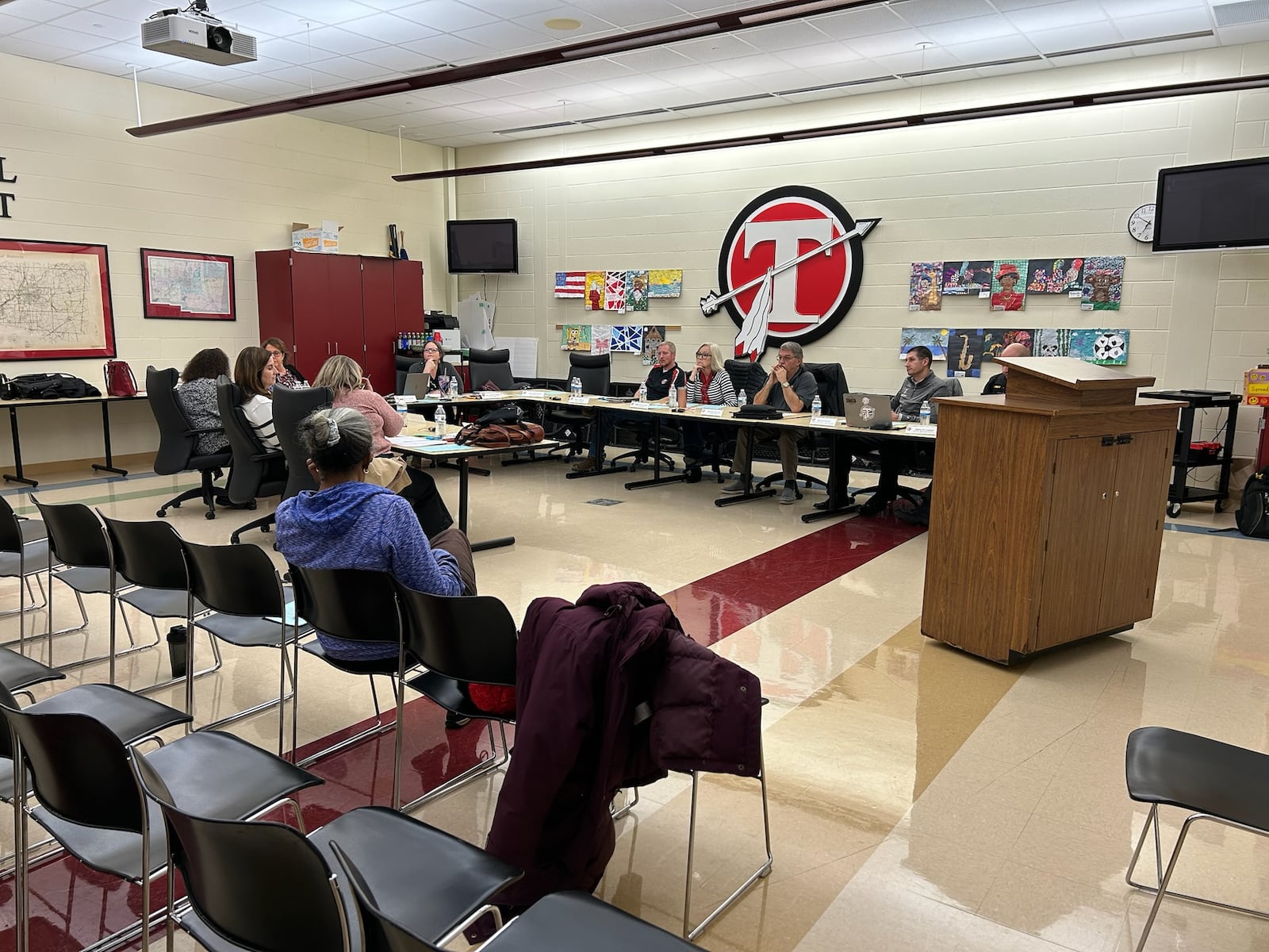 The Tecumseh Local School Board of Education held a meeting Feb. 18. Brooke Spurlock/Staff