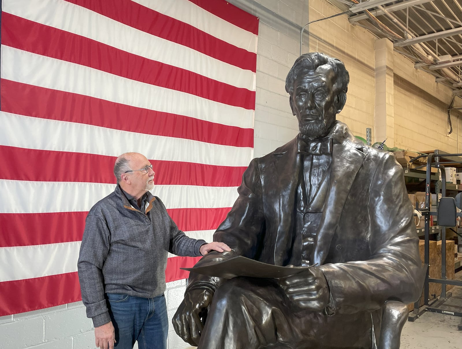 Urbana-based artist Mike Major has sculpted two Lincoln statues for Dayton locations. His new sculpture of the historic figure will be installed on the Dayton VA Medical Center campus in a new park.