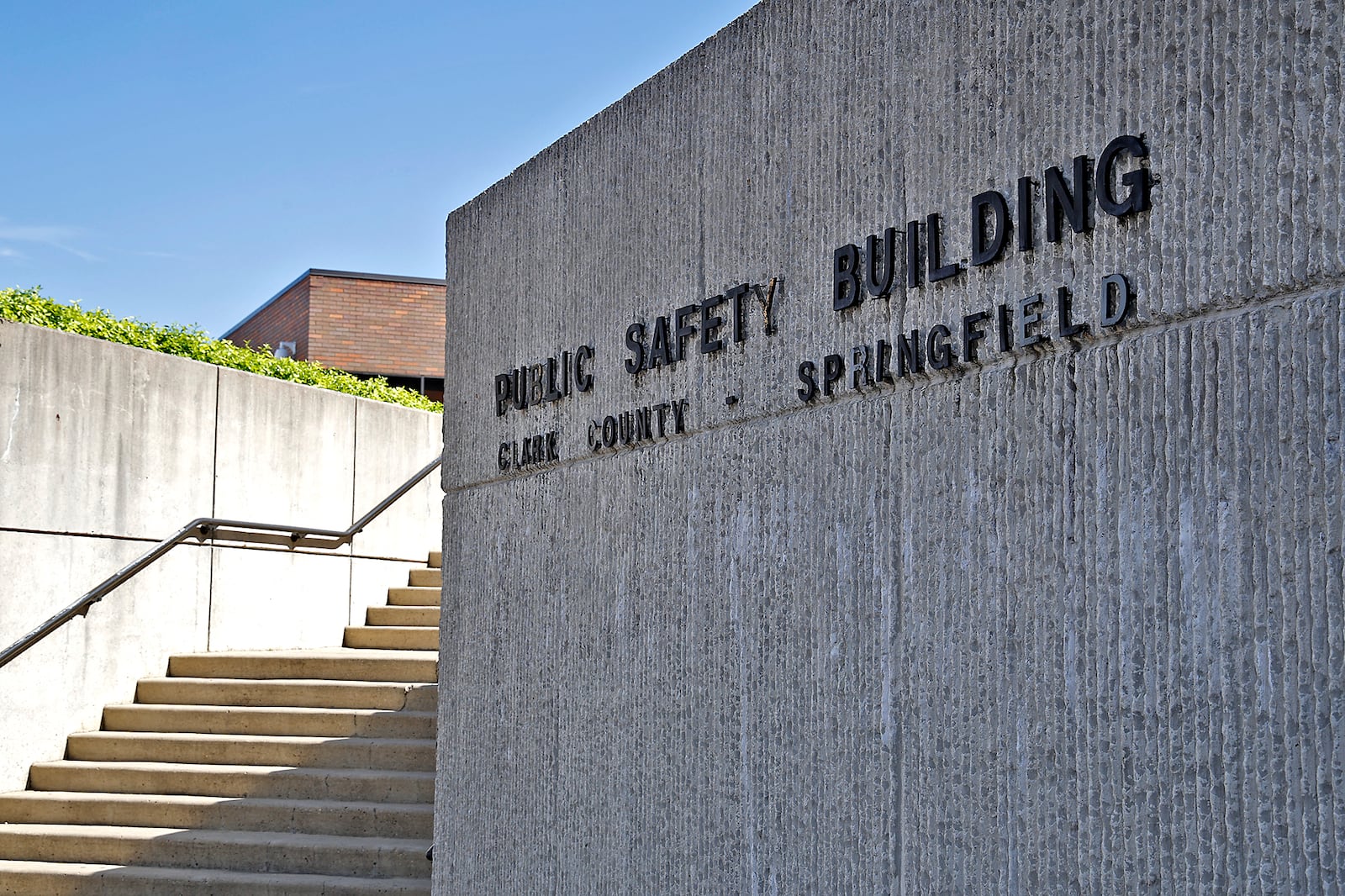 The Clark County Public Safety Building Thursday, April 18, 2024. BILL LACKEY/STAFF