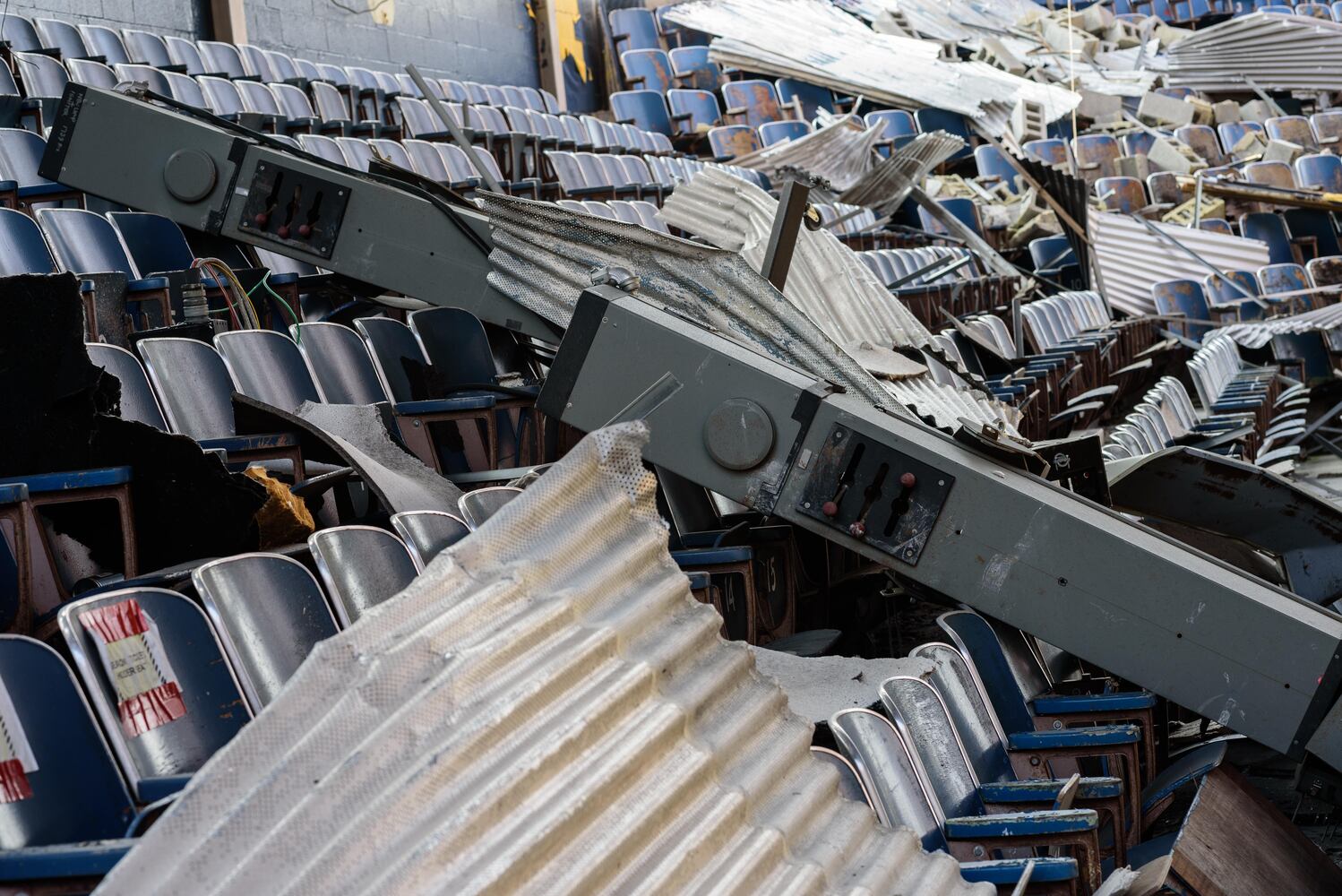 Last look inside Hara Arena