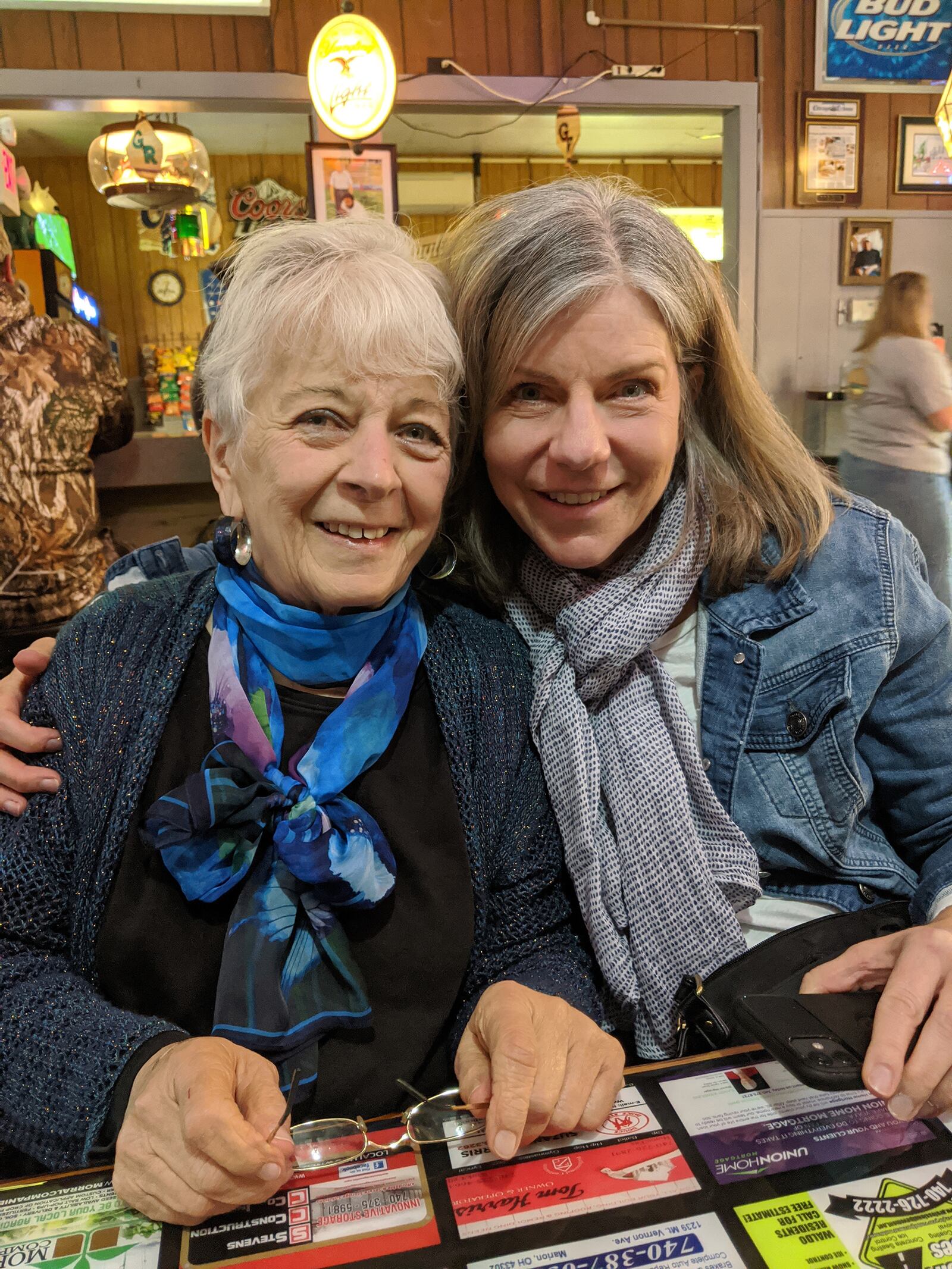 Romelle Plzak, and her daughter, Kay Plzak Fuhrman. Romelle passed away from complications of COVID-19 in January of 2021. CONTRIBUTED