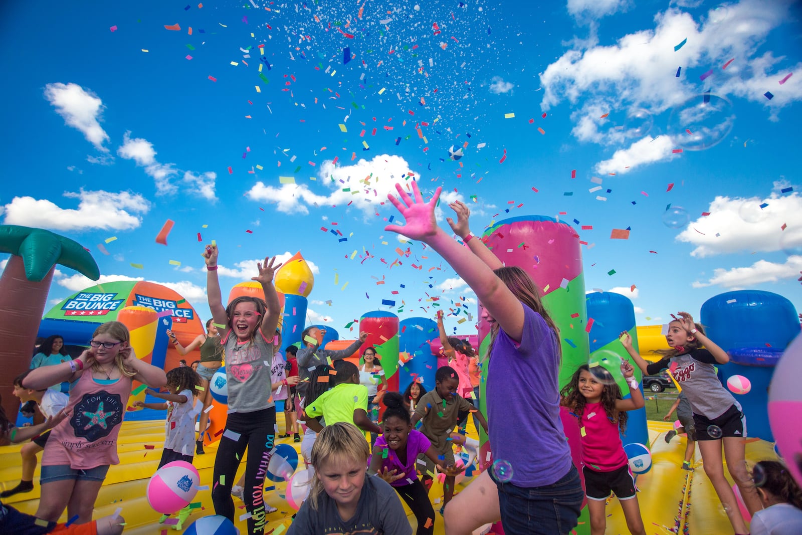 The Big Bounce America Tour – four massive inflatable attractions including The World’s Biggest Bounce House – is headed to Cleveland this summer.