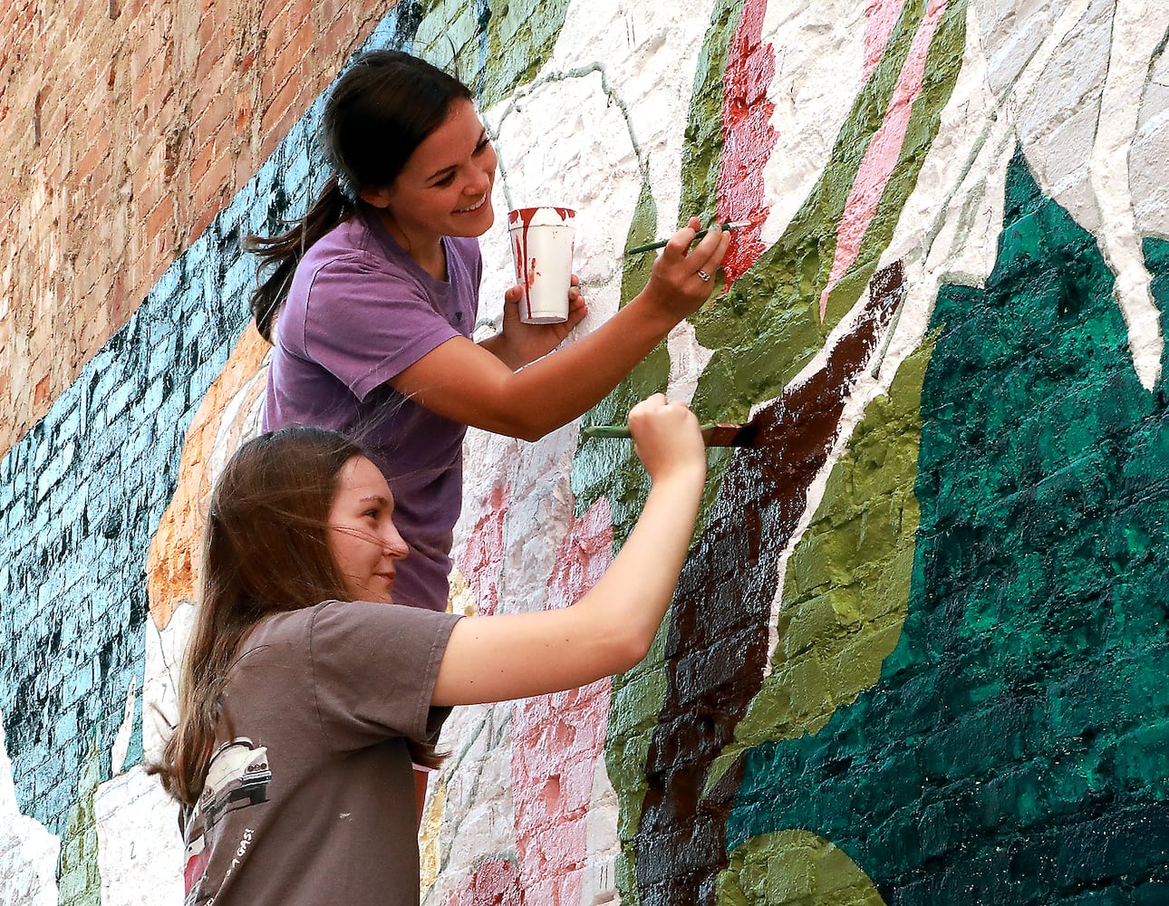 PHOTOS: THE ROSE CITY MURAL