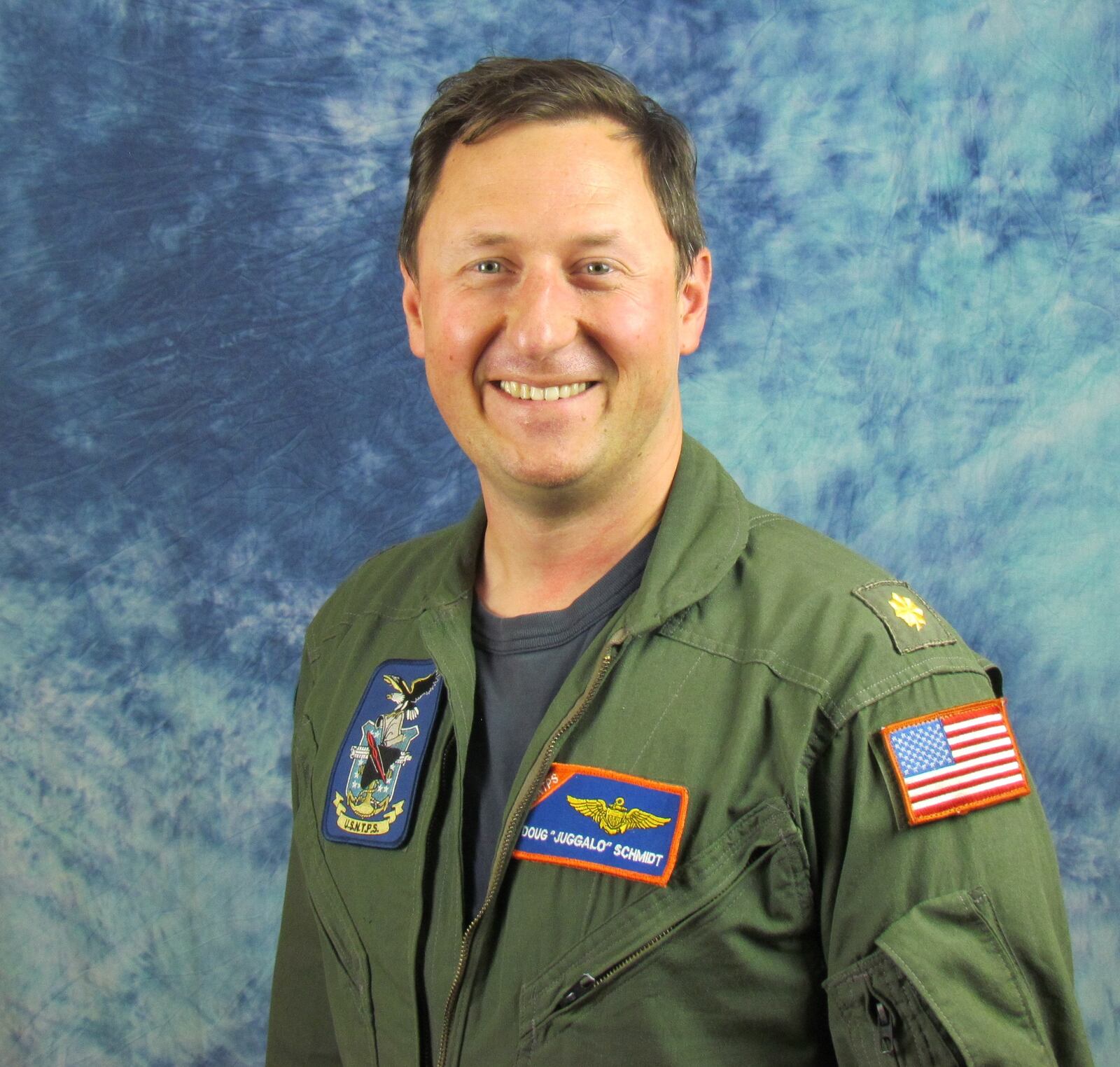 Navy Lt. Cmdr Doug Schmidt, an Oakwood native and U.S. Navy test pilot instructor. Contributed