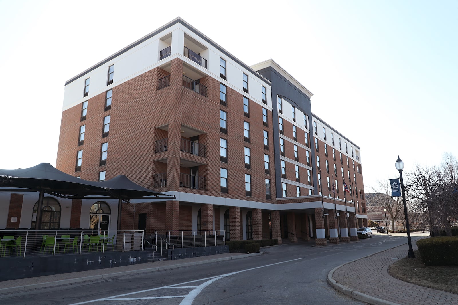 The Courtyard by Marriott hotel in downtown Springfield. BILL LACKEY/STAFF