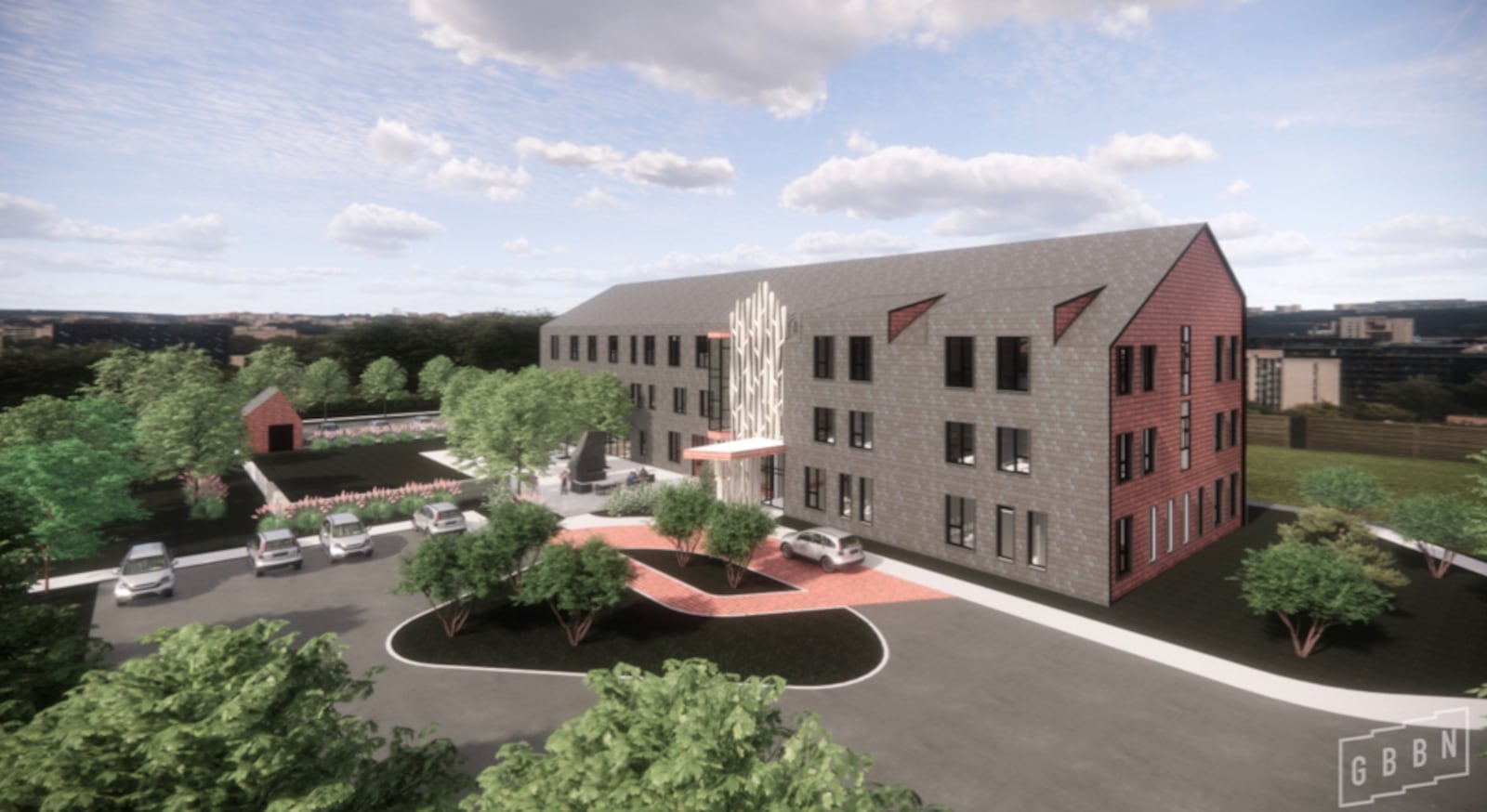 Groundbreaking for a new 42-room Ronald McDonald House across from Dayton Children's main campus could take place as early as this fall, according to RMHC Dayton officials. Construction services will be provided by Danis Construction and GBBN is the project architect.