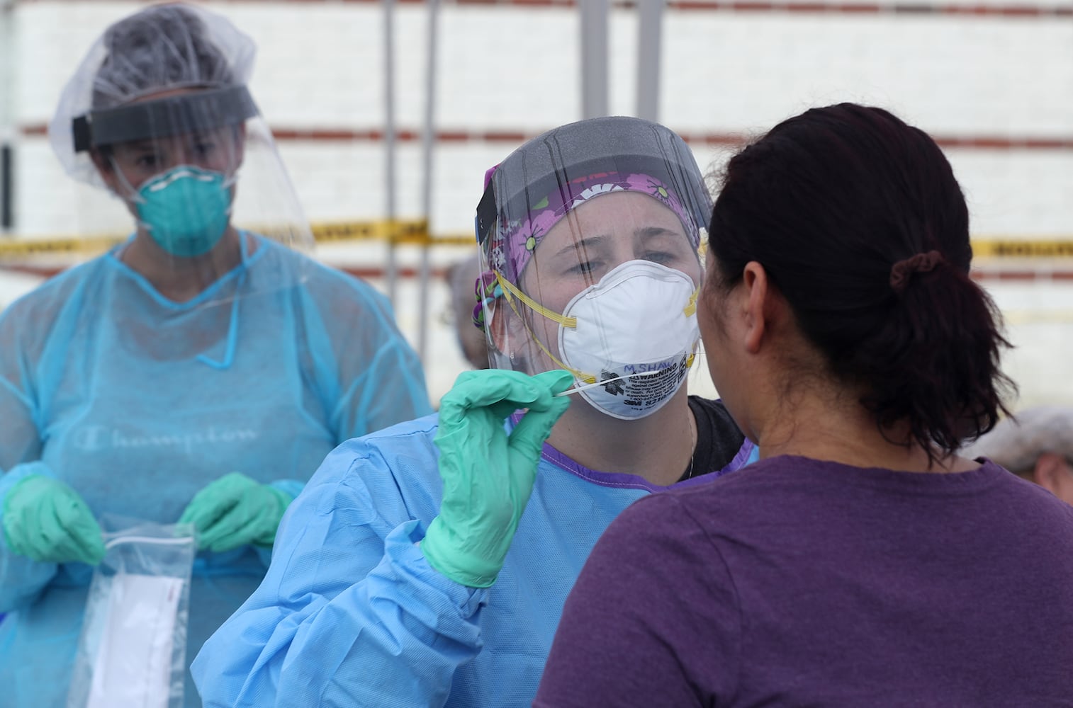 PHOTOS: Free Covid-19 Testing in Springfield