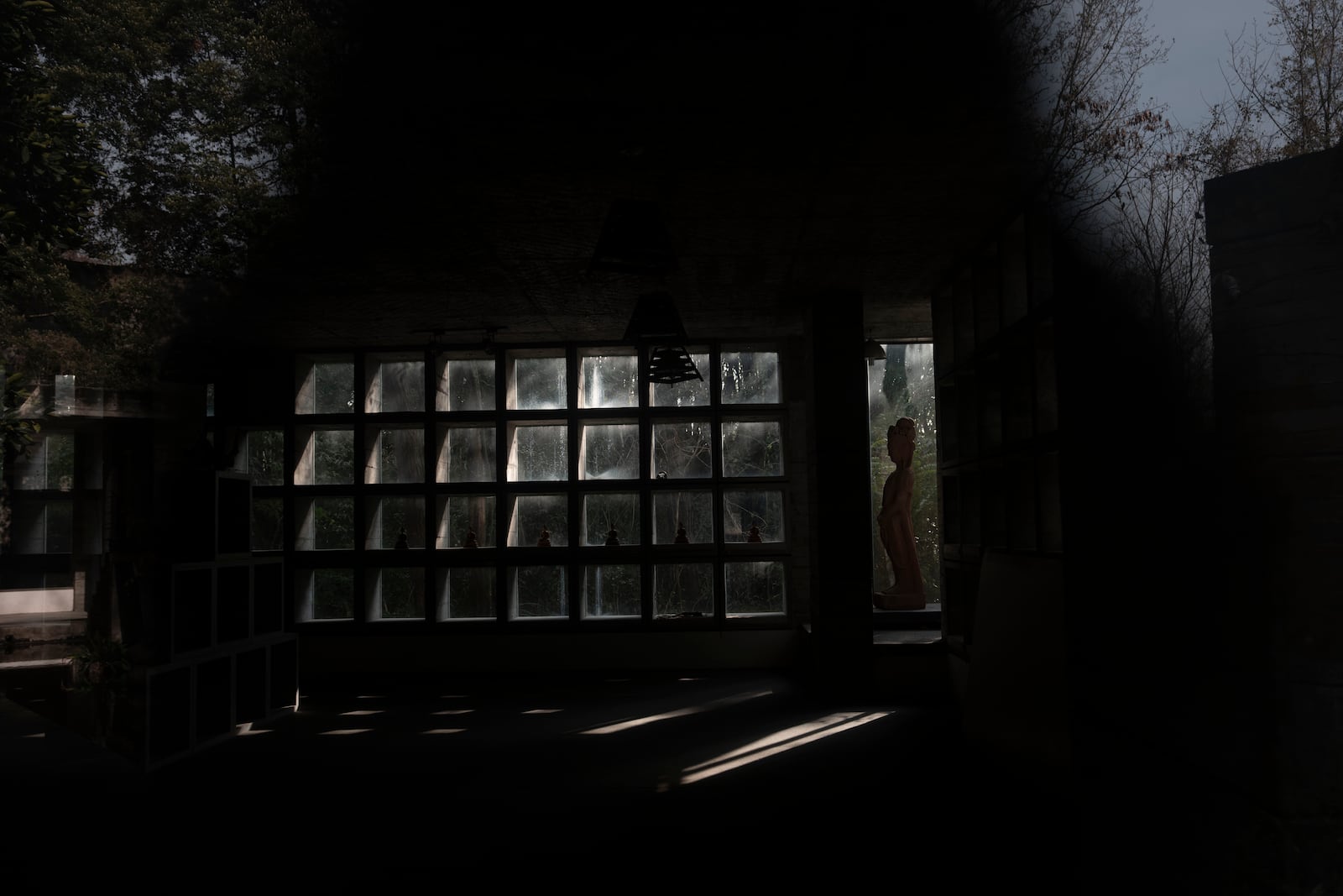 A view of the Luyeyuan Stone Carving Art Museum project by Pritzker Architecture Prize winner Chinese architect Liu Jiakun in Chengdu in southwestern China's Sichuan province on Monday, March 3, 2025. (AP Photo/Ng Han Guan)