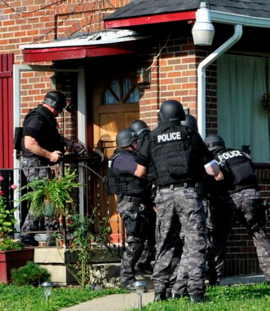 Police raid Springfield home