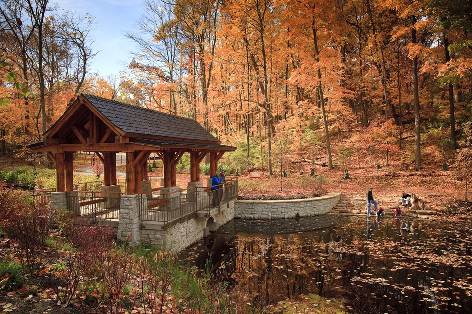 Hills & Dales MetroPark is a perfect destination for a fall hike, day at the park. CONTRIBUTED