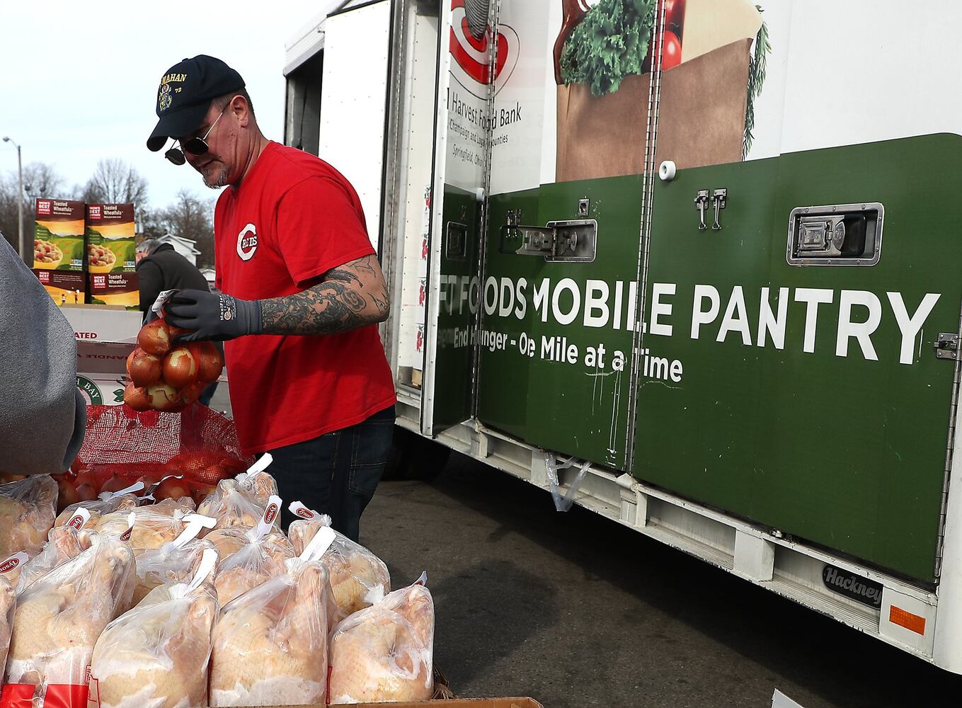 Foodbank serves about 100 households on first day of mobile pantries following Kroger’s closure in Springfield