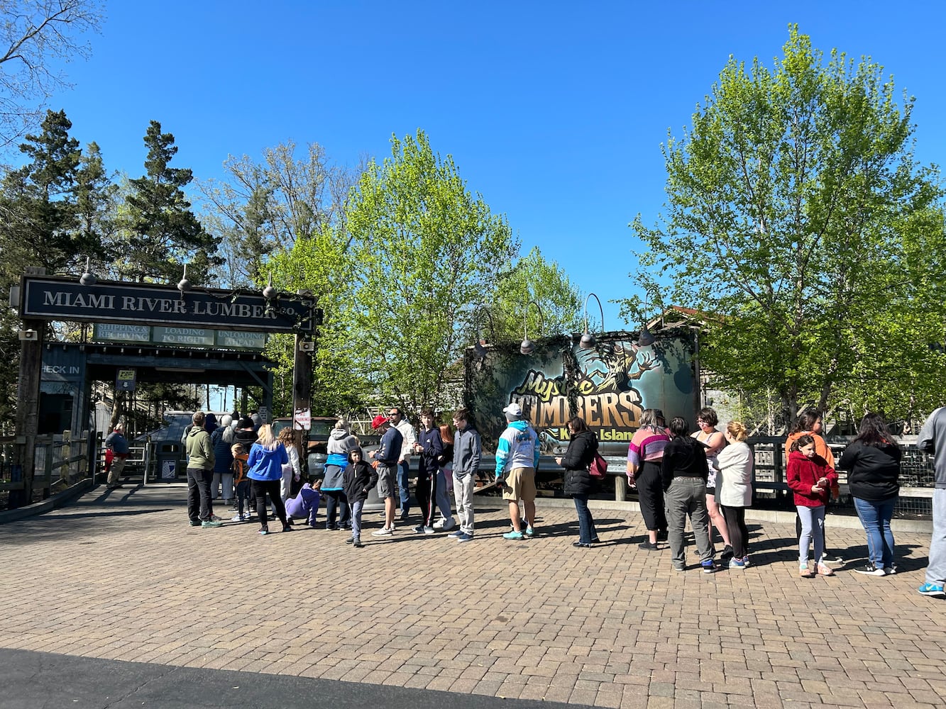 Kings Island Opening Day 2024