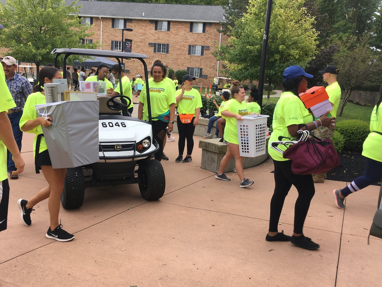 PHOTOS: 900 WSU freshmen move to campus for first time