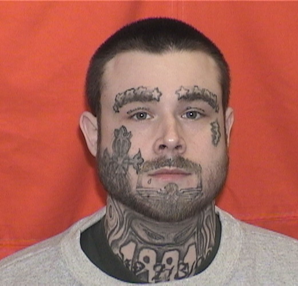 PHOTOS: Take a look at some face tattoos on Ohio inmates