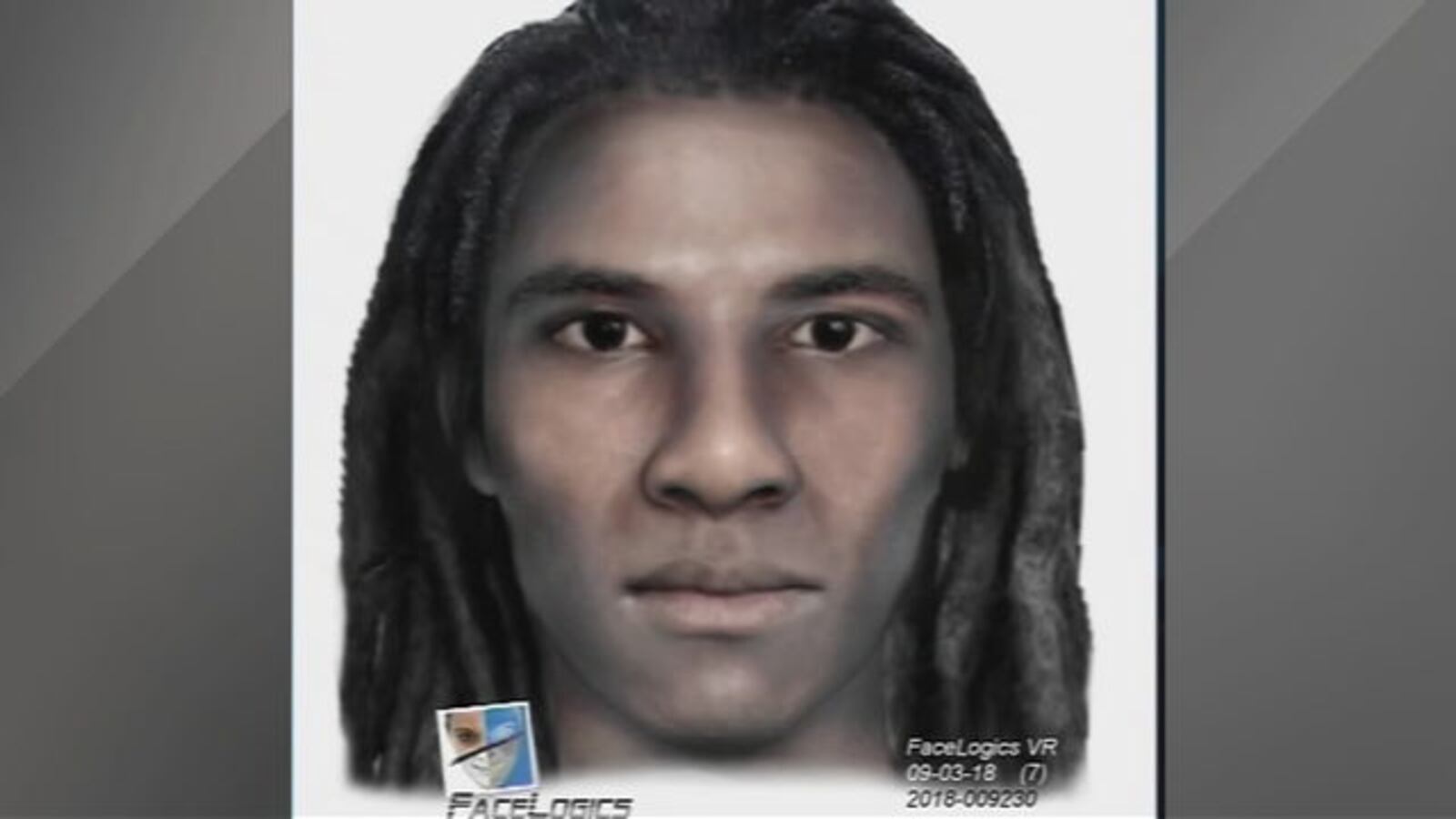 A sketch of a man named Antwon is pictured here. Jordan Belliveau's mother, Charisse Stinson, gave police a description of the man she said kidnapped her son Saturday night from Largo, Florida.