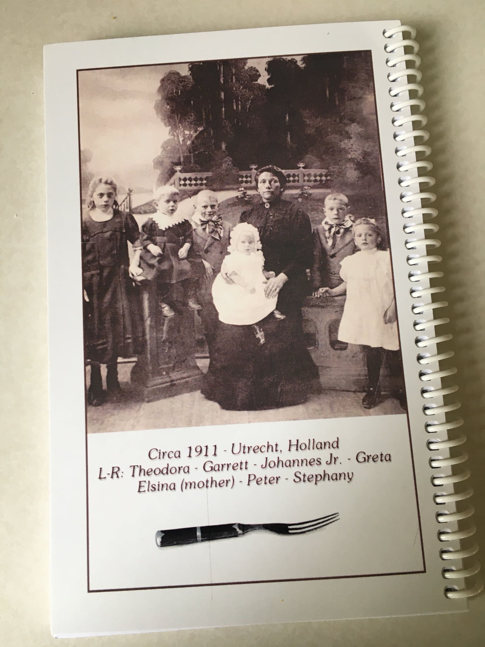 The 176-page cookbook is a trove of family recipes compiled by the VanDyke siblings and cousins. It begins with first-hand accounts of Frysinger’s grandparents, her father and aunts and uncles arriving to the United States at Ellis Island.