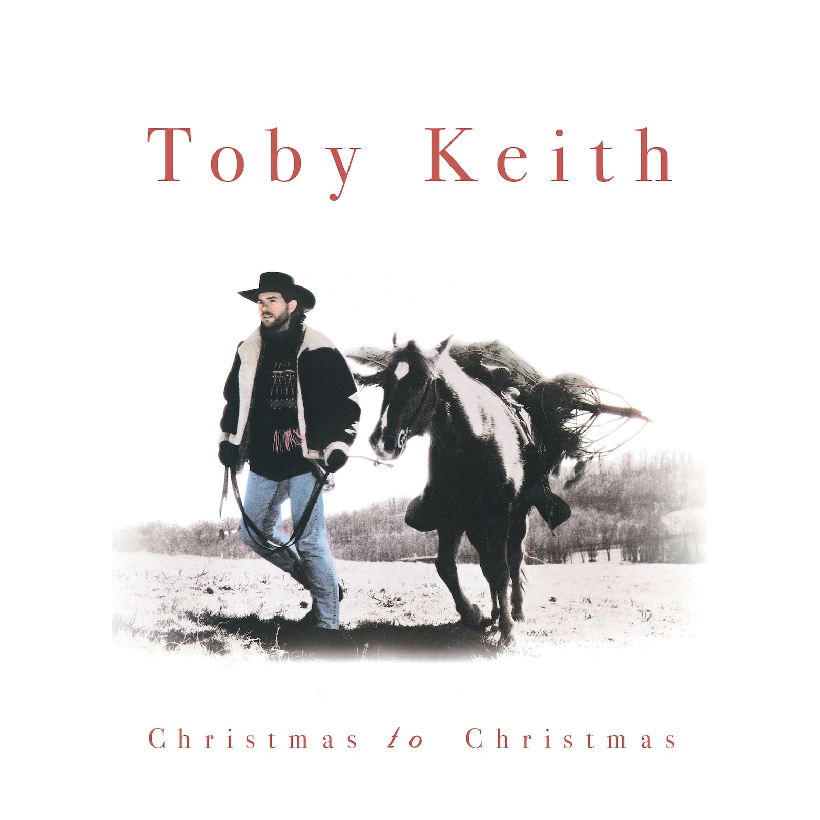 This album cover image released by Mercury Nashville/UMG shows “Christmas to Christmas," a reissue by Toby Keith. (Mercury Nashville/UMG via AP)