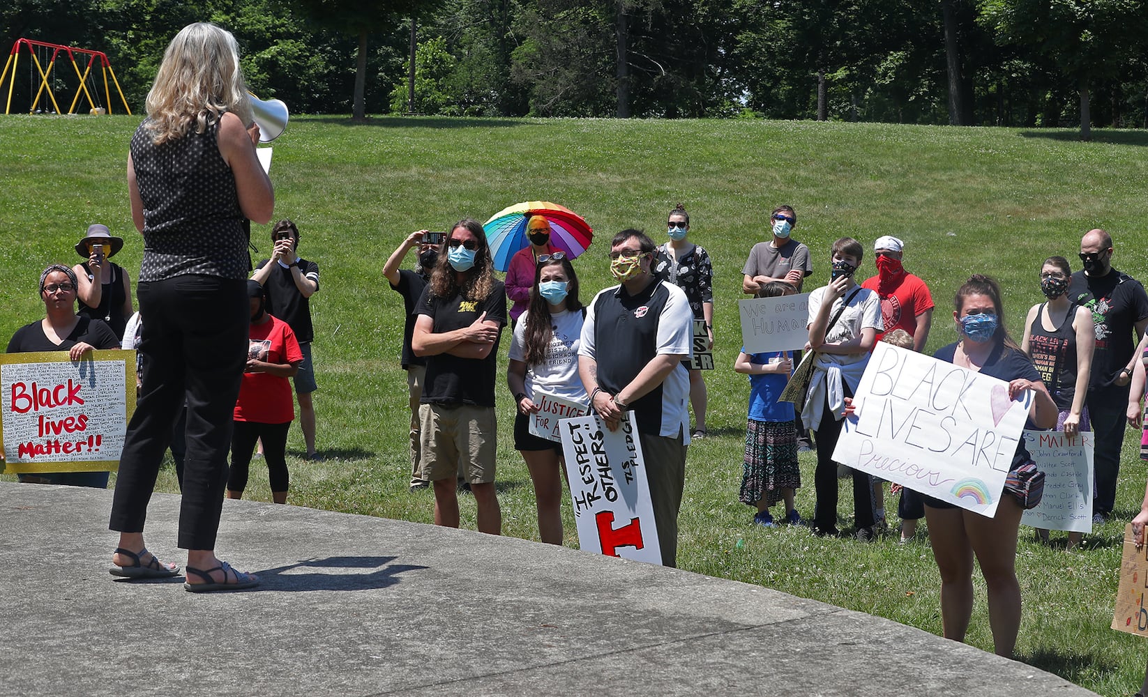 PHOTOS: Black Lives Matter March In New Carlisle