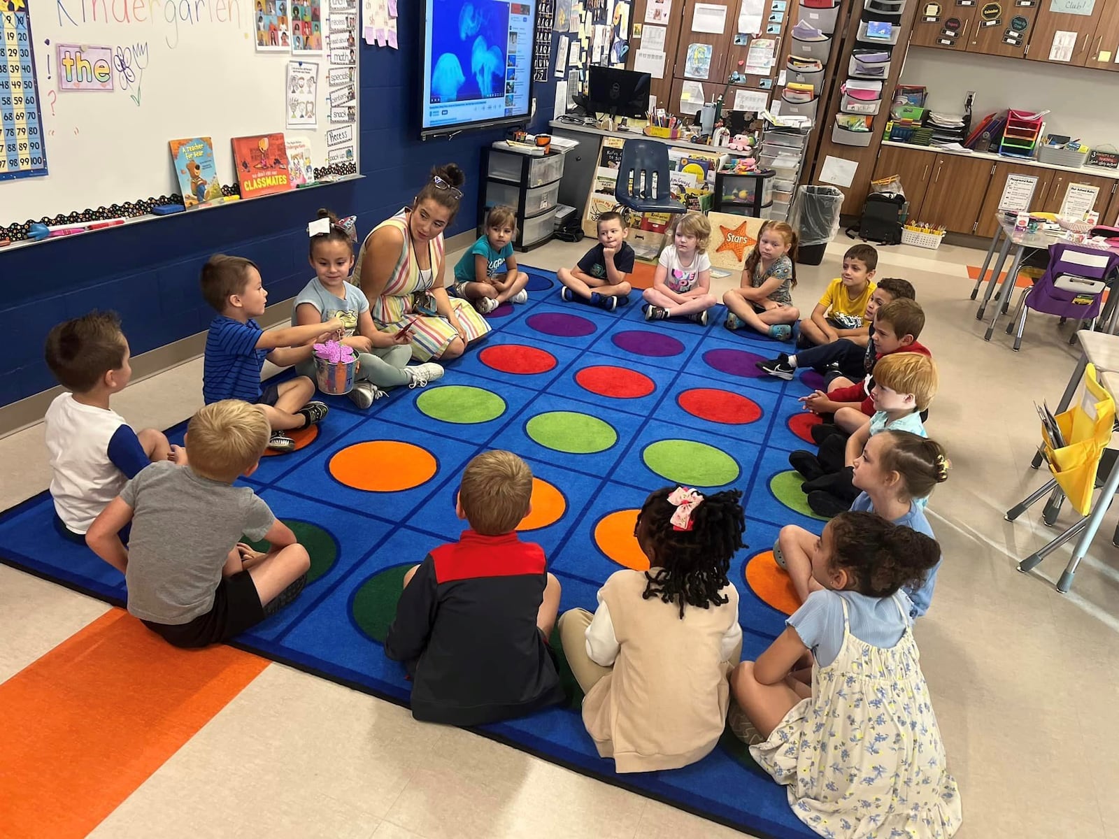 Students in class in the Clark-Shawnee Local School District. Contributed