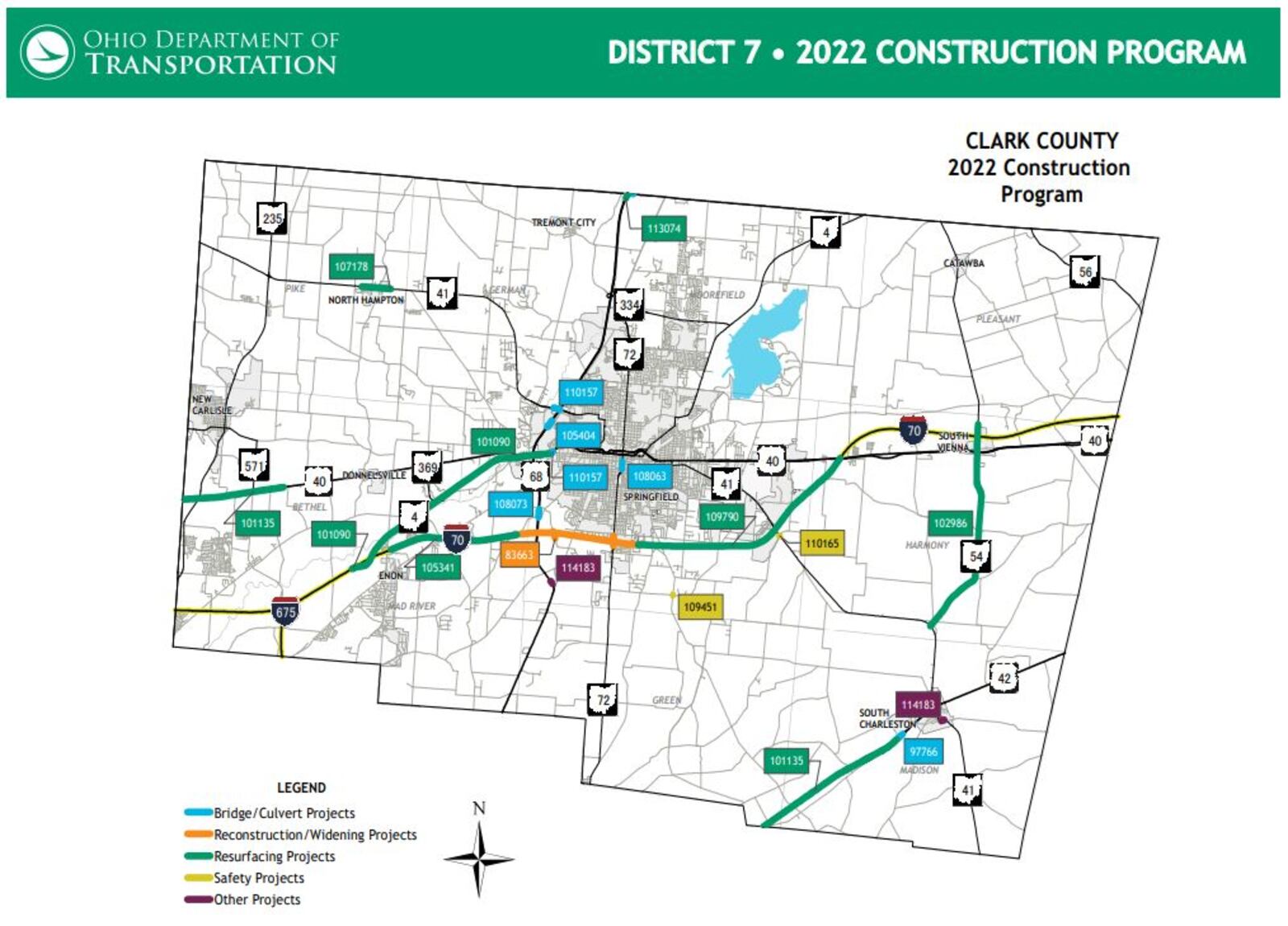 Clark County ODOT Construction