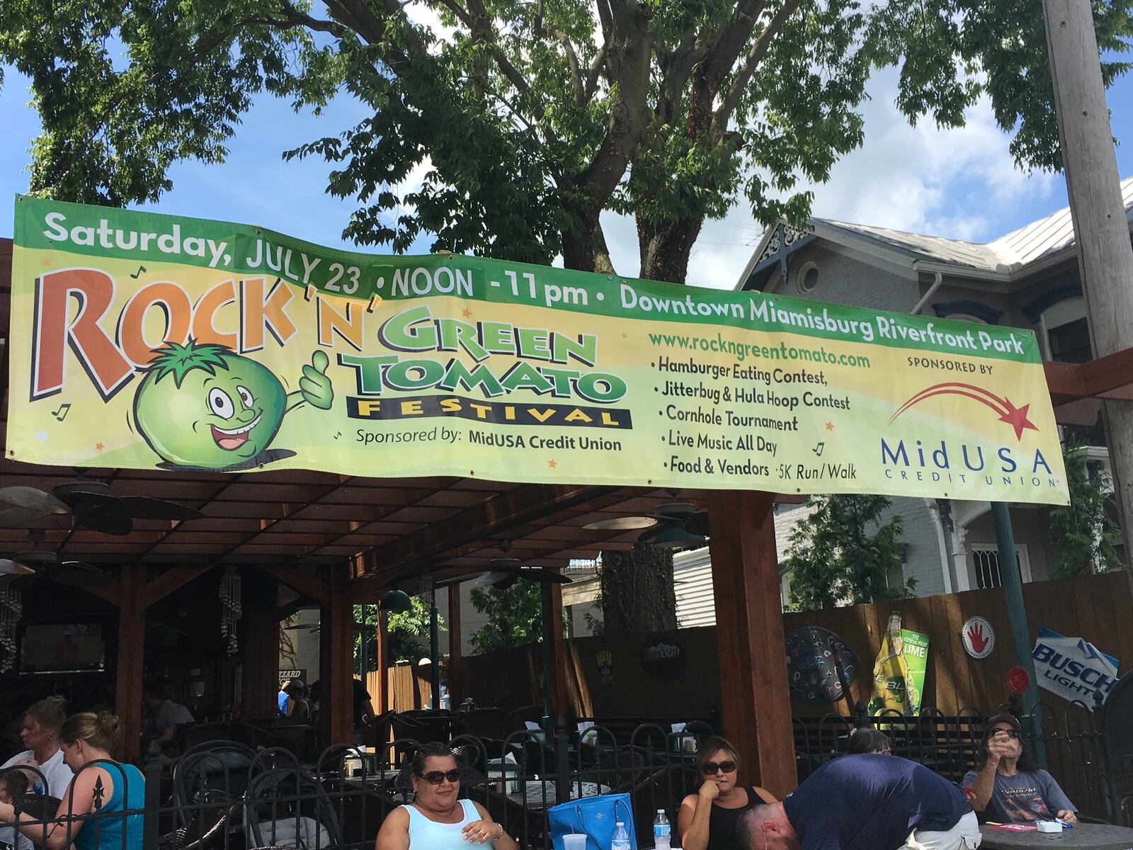 We found out there's more than one way to prepare green tomatoes at the sixth annual Rock 'n' Green Tomato Festival.