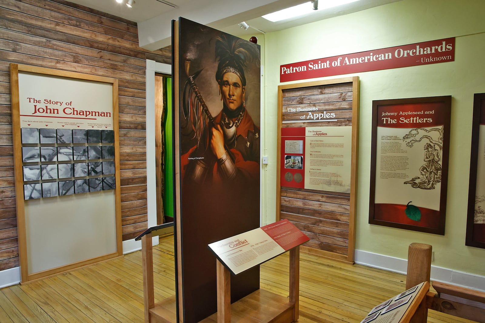 The renovated Johnny Appleseed Educational Center & Museum in Urbana will be opening on Nov. 28 after being closed for three and a half years. BILL LACKEY/STAFF