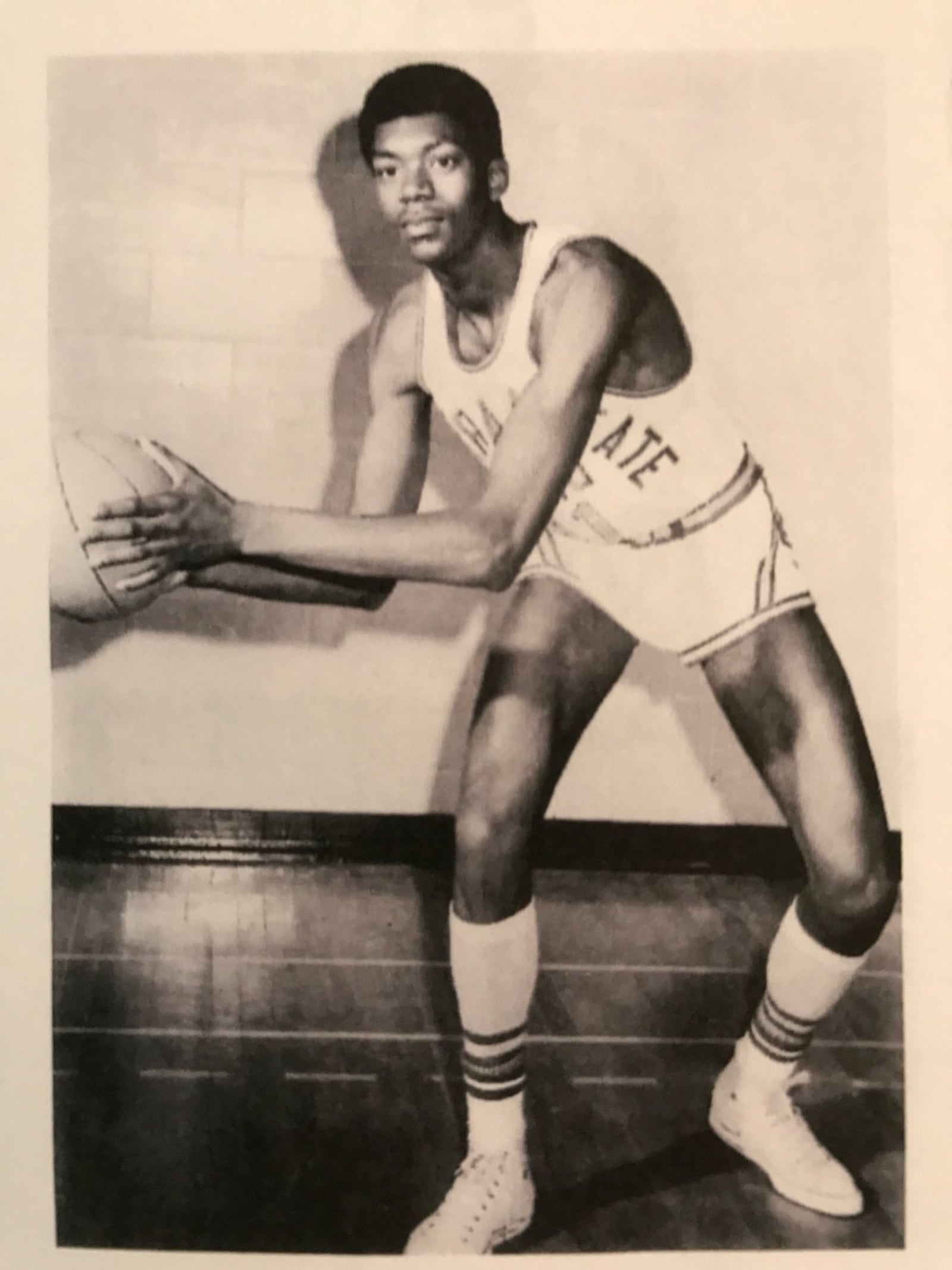 Roy Hinton, Central State’s 6-foot-8 center, led the team with 17 points and 13 rebounds in the NAIA national championship game. CONTRIBUTED