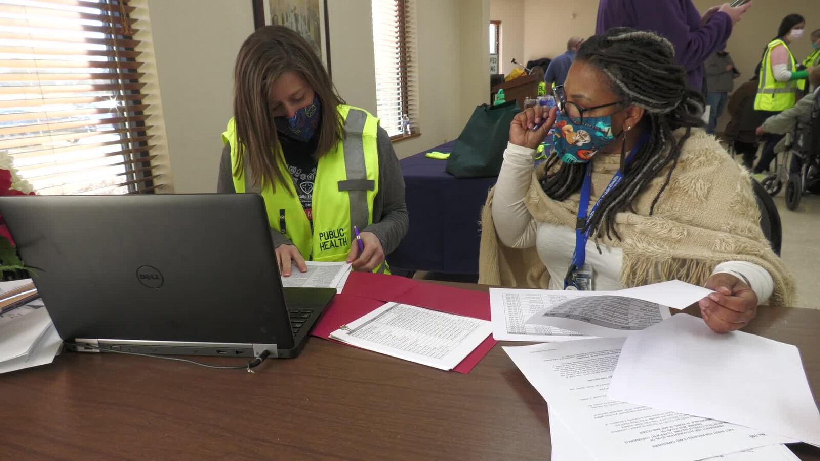 Public Health-Dayton & Montgomery County held a coronavirus vaccine clinic at St. Margaret's Episcopal Church in Dayton as part of an effort to promote vaccine equity among minority communities in the region.