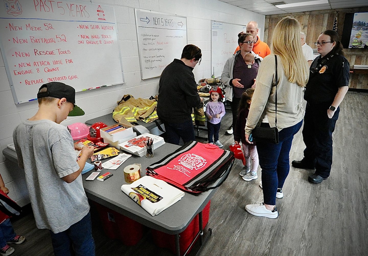 New Carlisle Fire Department open house