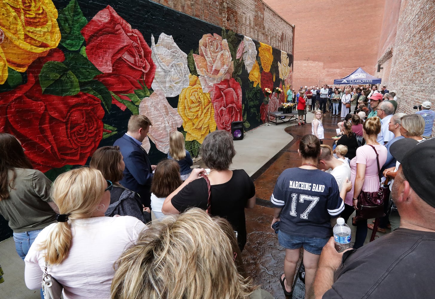 PHOTOS: THE ROSE CITY MURAL