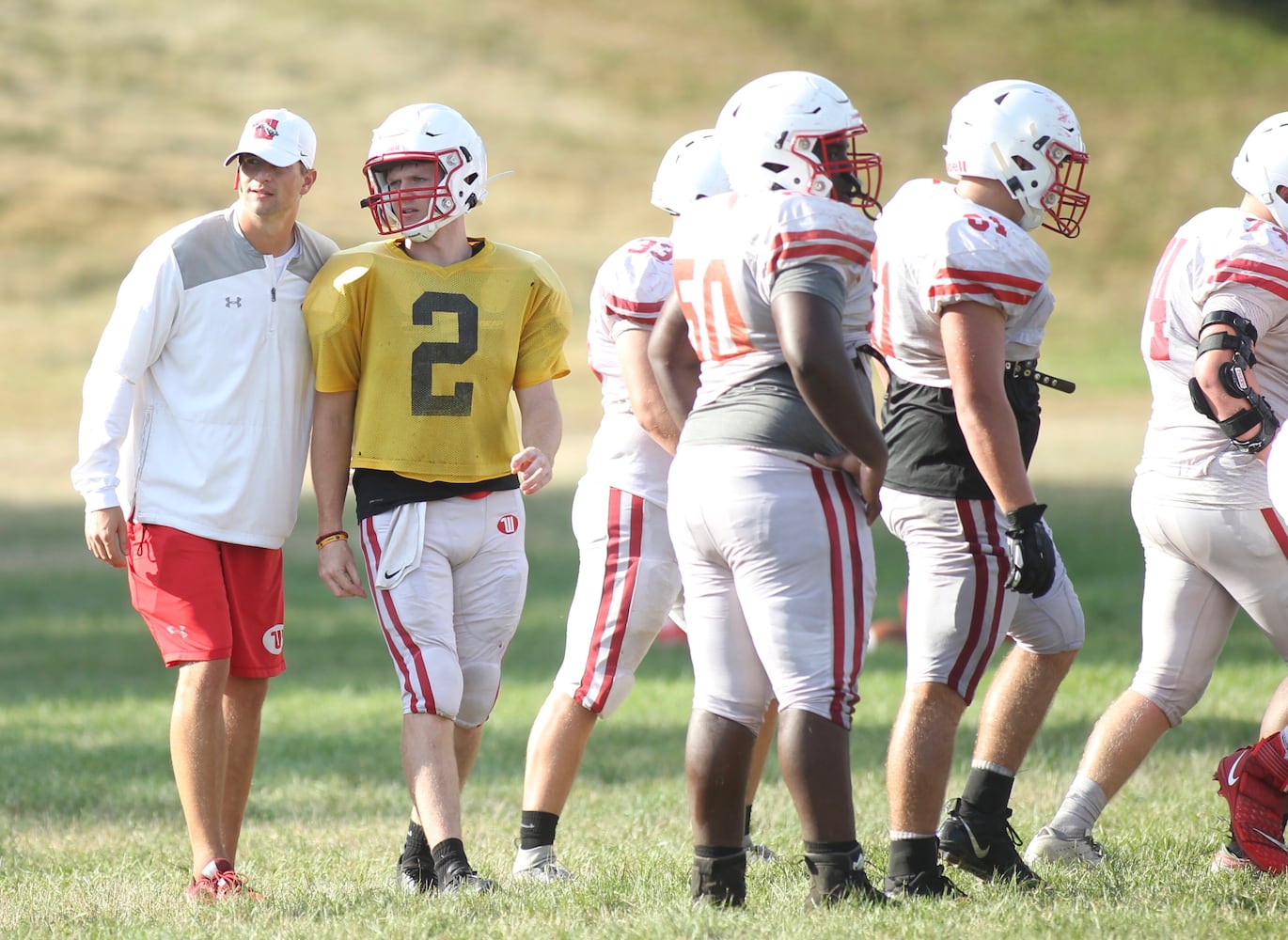 Photos: Wittenberg football preseason practice