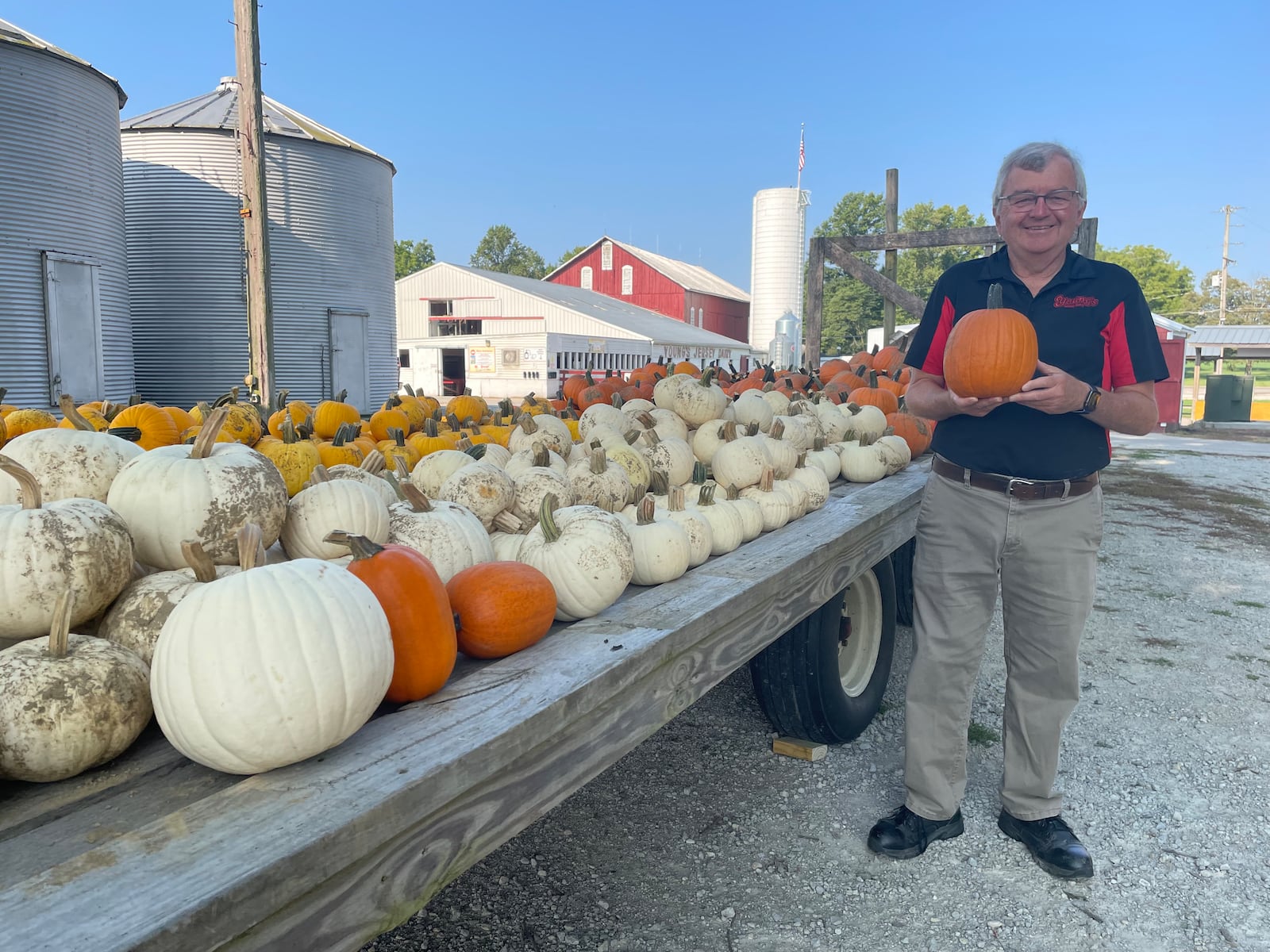 Dan Young, chief ice cream dipper and CEO of Young’s Jersey Dairy.