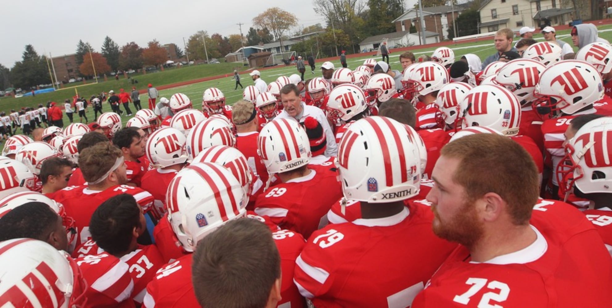 Wittenberg coach Joe Fincham reacts to win No. 200