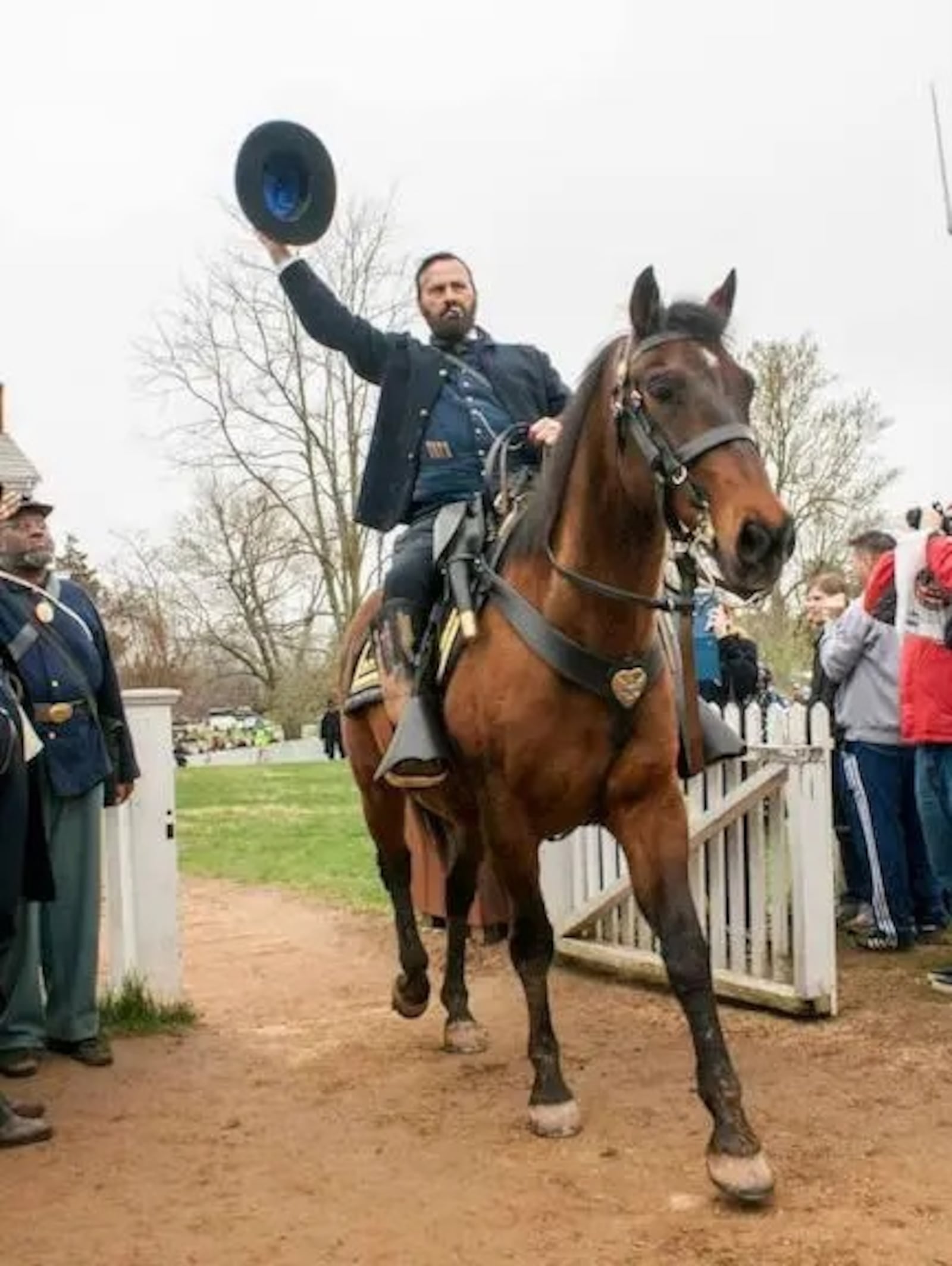 When the National Park Service observed the 150th anniversary of Lee’s surrender to Grant at Appomattox Courthouse in 2015, it invited Thomas Jessee to portray Lee and Curt Fields, Grant. The two will again share top billing as they discuss the 1864 Overland Campaign and the surrender March 8 at the annual Springfield Civil War Symposium at the Heritage Center.