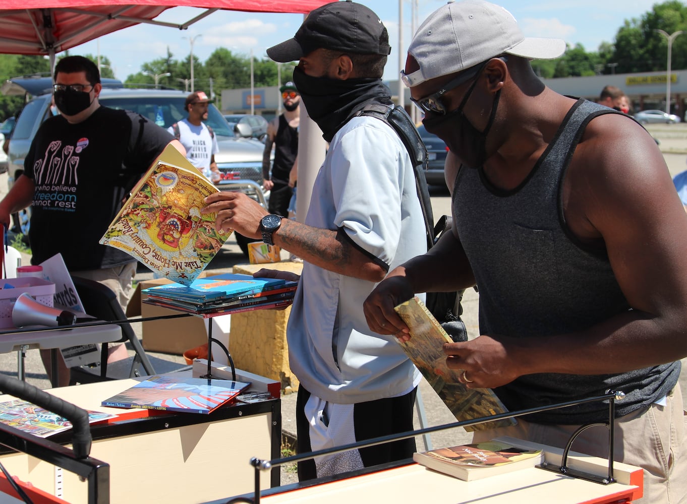 Scenes from peace rally in Springfield