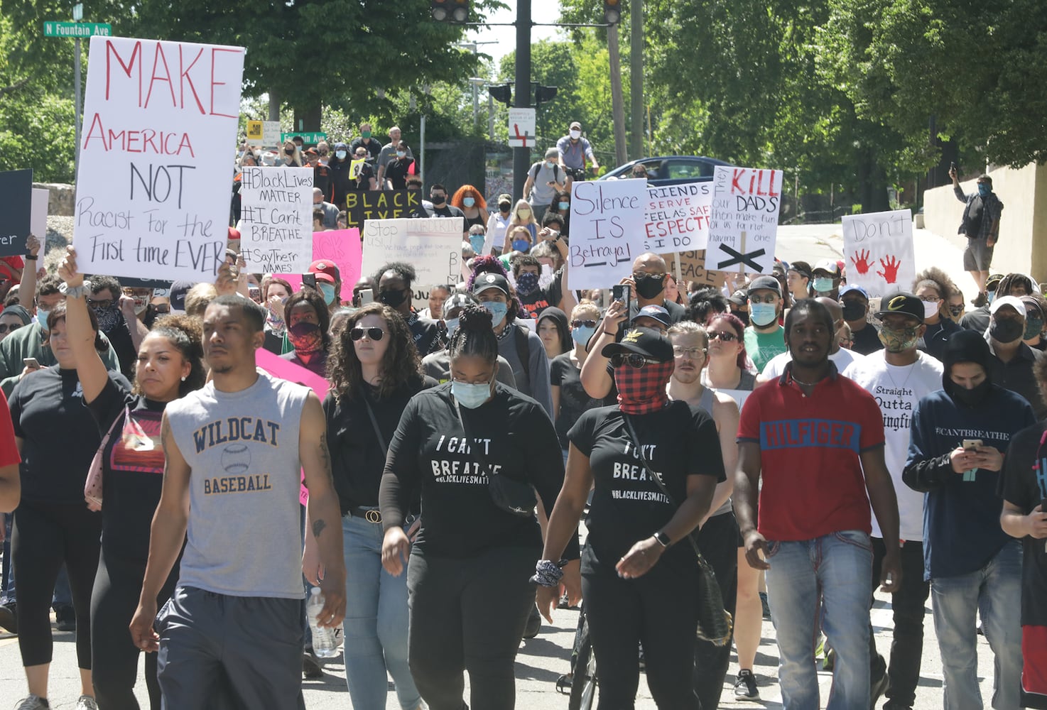 PHOTOS: Protesters March In Springfield