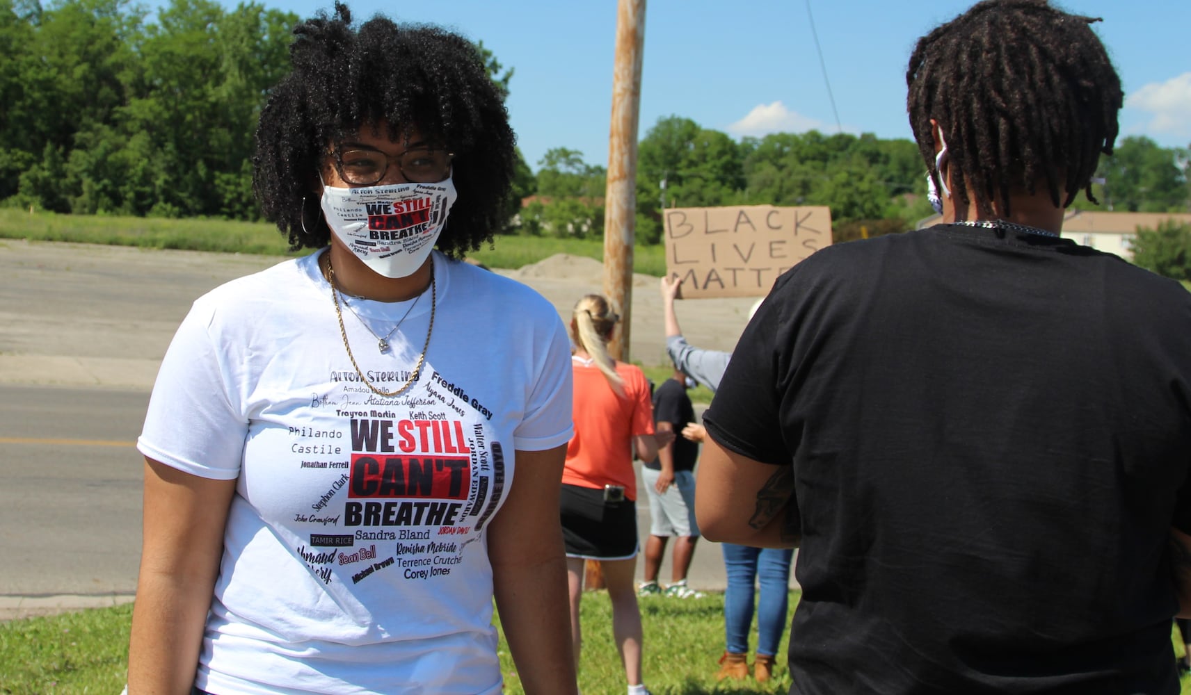 Scenes from peace rally in Springfield