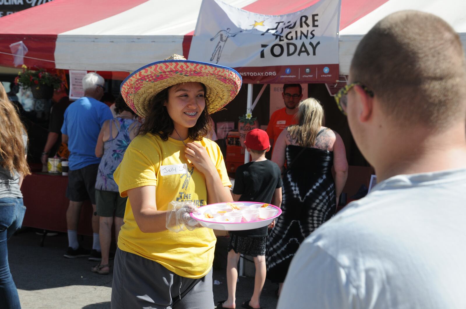 Strawberry donuts. Strawberry shortcake. Chocolate covered berries. All of these sweet treats are part of the charm of the annual Troy Strawberry Festival in downtown Troy. Here is who we spotted on Saturday, June 2, 2018. PHOTOS BY DAVID MOODIE, CONTRIBUTING PHOTOGRAPHER