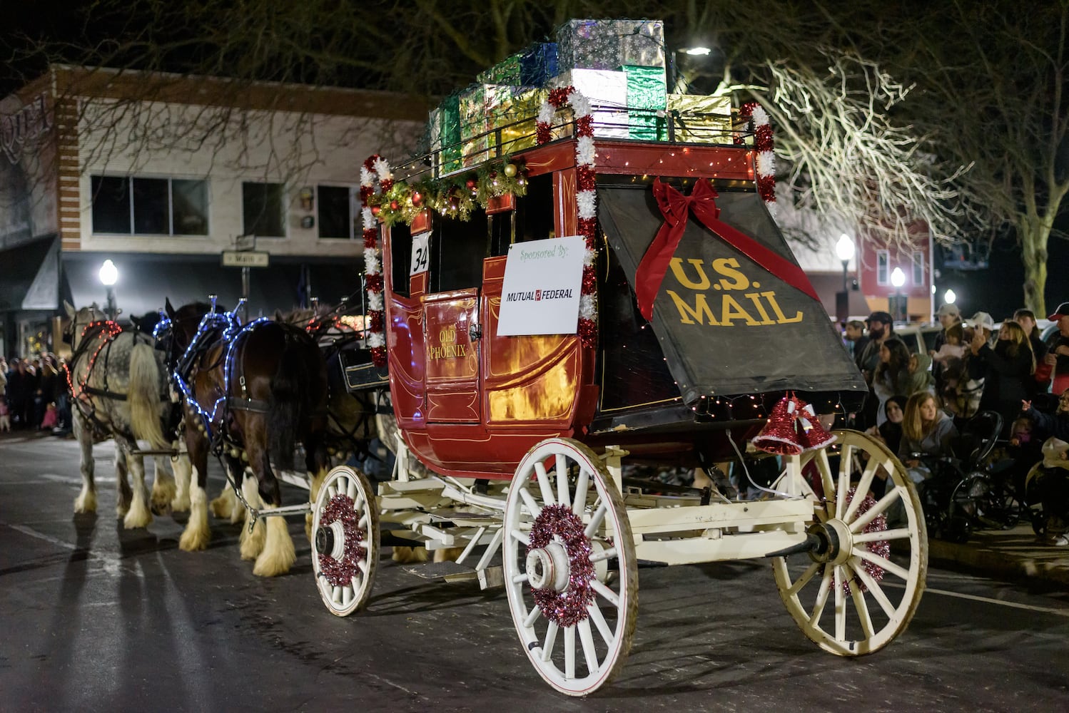 PHOTOS: 2024 Downtown Piqua Holiday Horse Parade