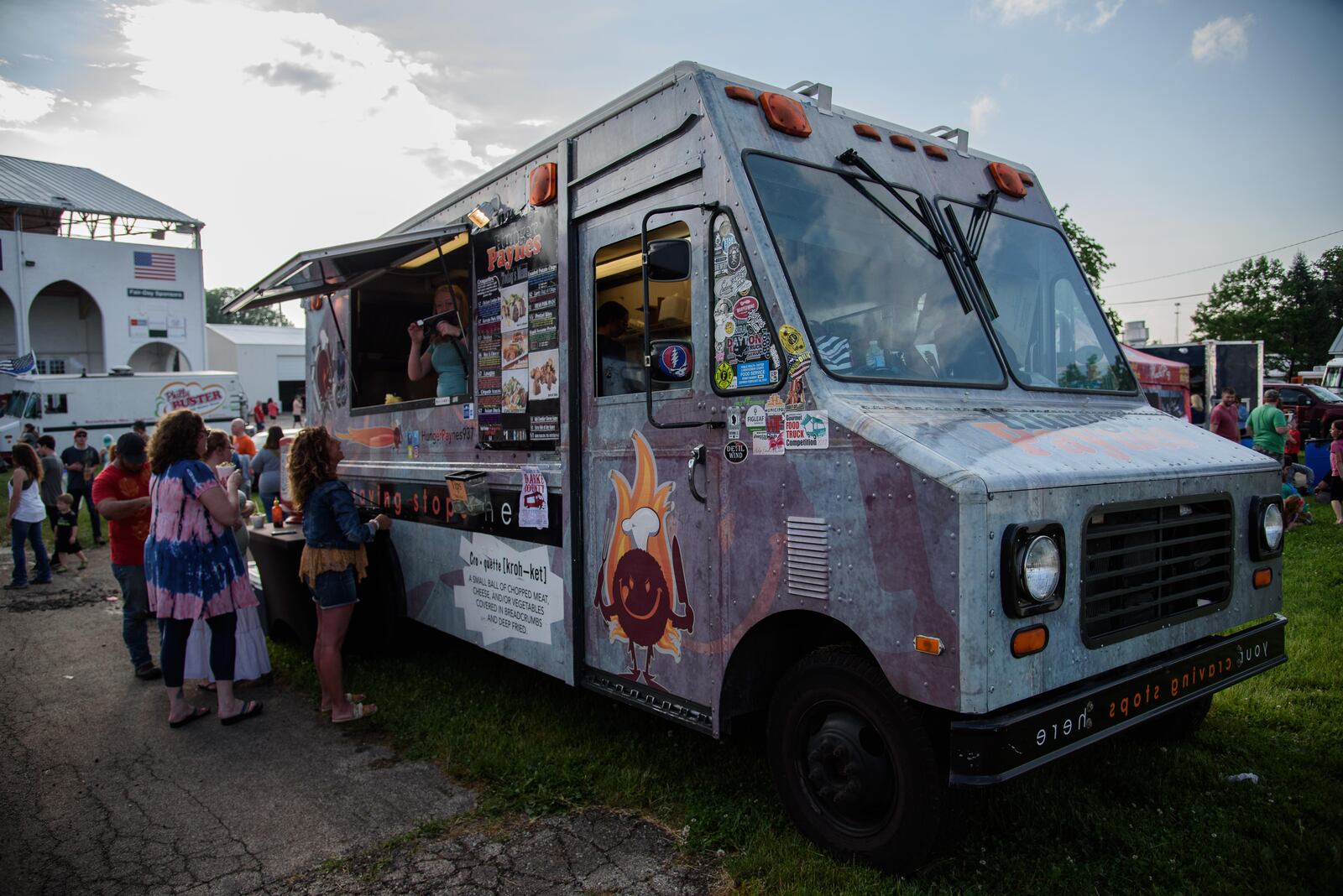 Hunger Paynes was one of more than 50 trucks that participated in this year's Miami County Gourmet Food Truck Rally.  PHOTO / TOM GILLIAM PHOTOGRAPHY