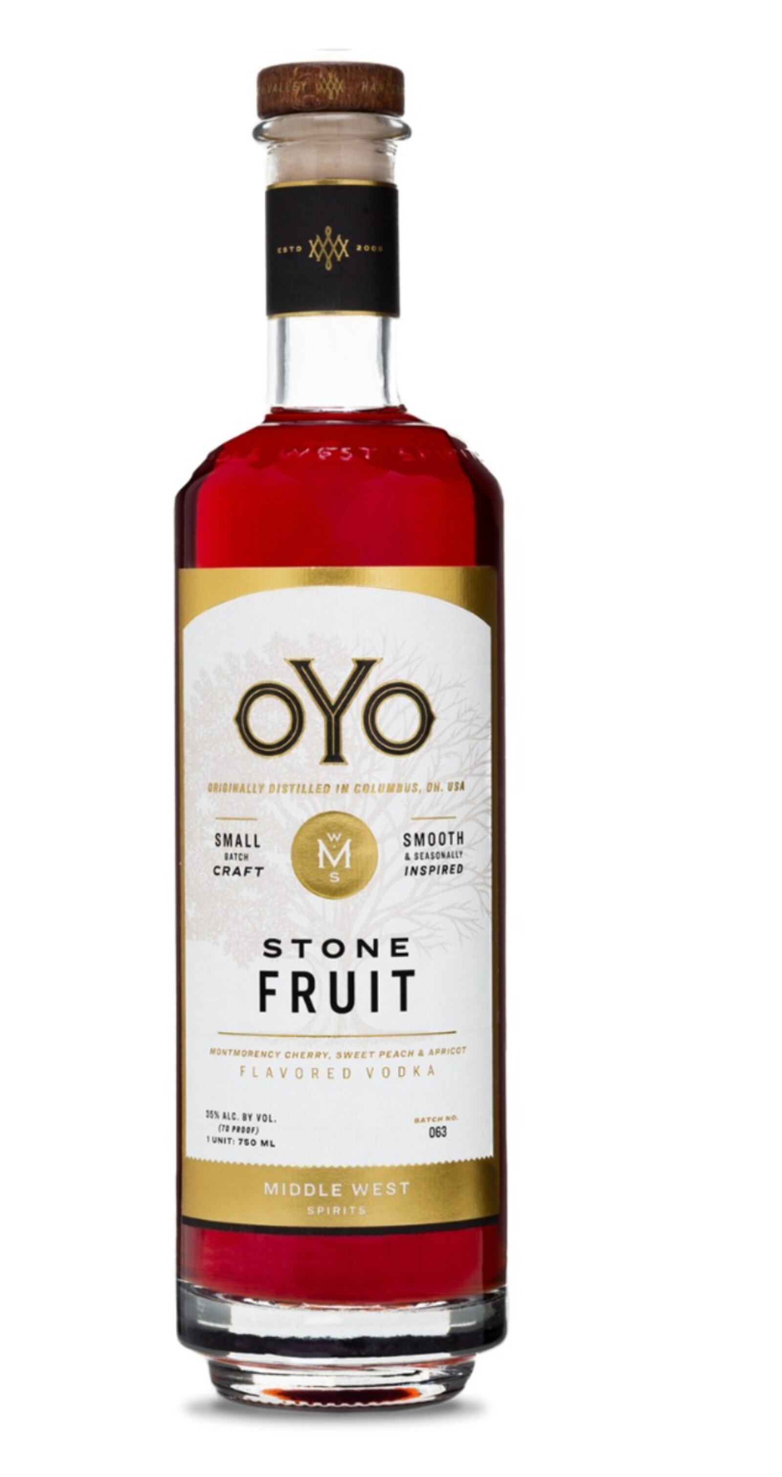 Oyo Stonefruit Vodka. CONTRIBUTED